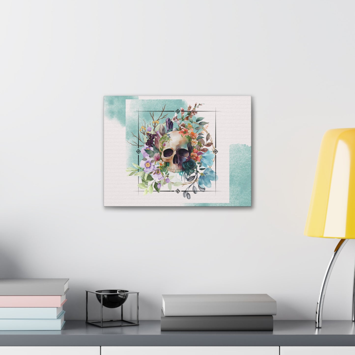 Death Color - Bone | Canvas Gallery Wraps