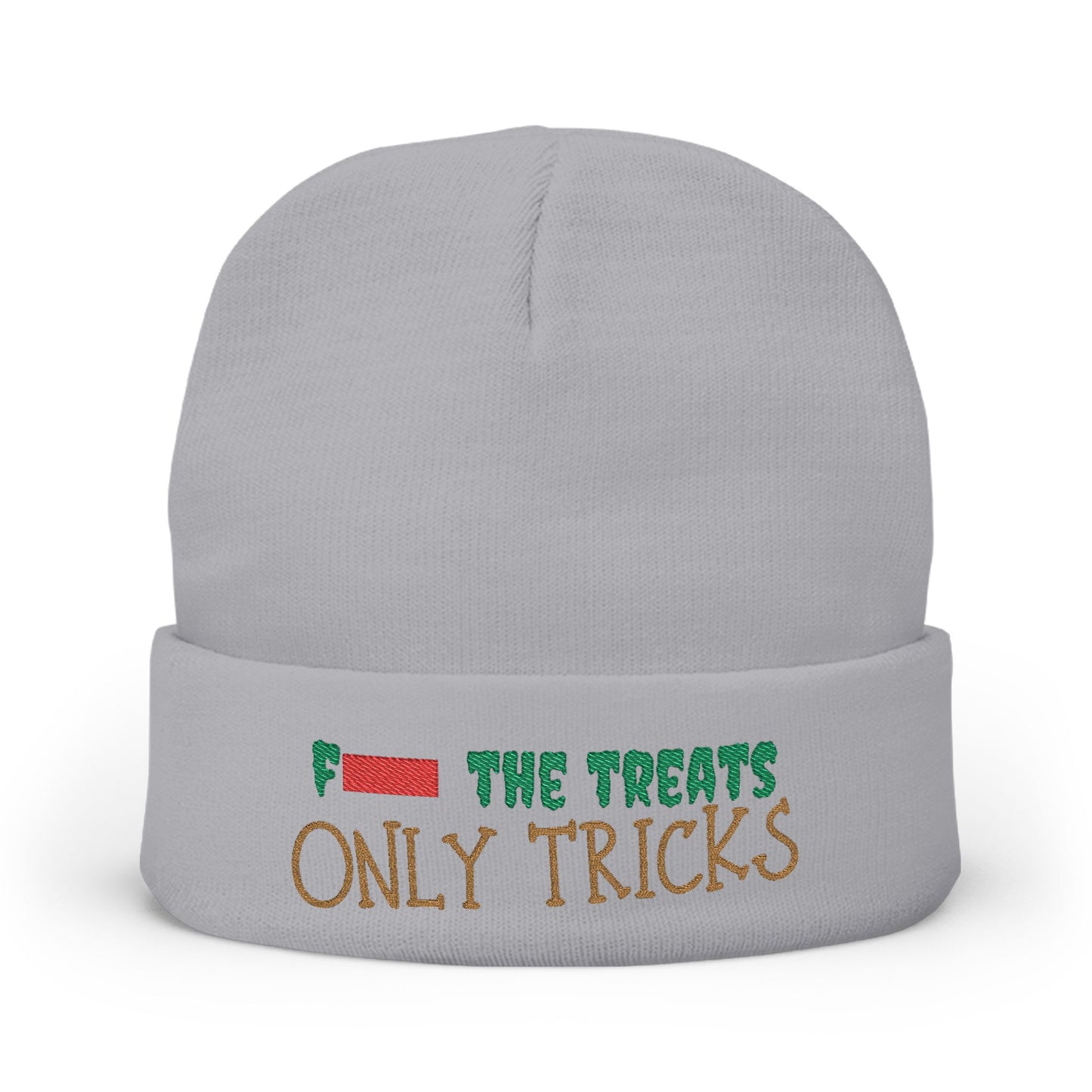 Only Tricks Beanie Hat - Nightmares Holiday | Cozy Winter Hat