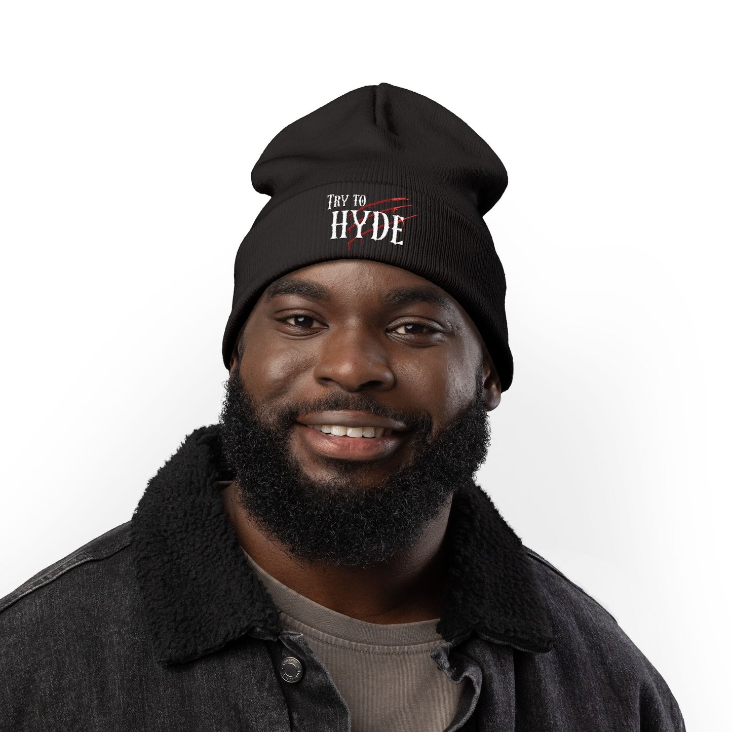 Hyde Beanie Hat - Nightmares Holiday | Tortured Embroidered Beanie