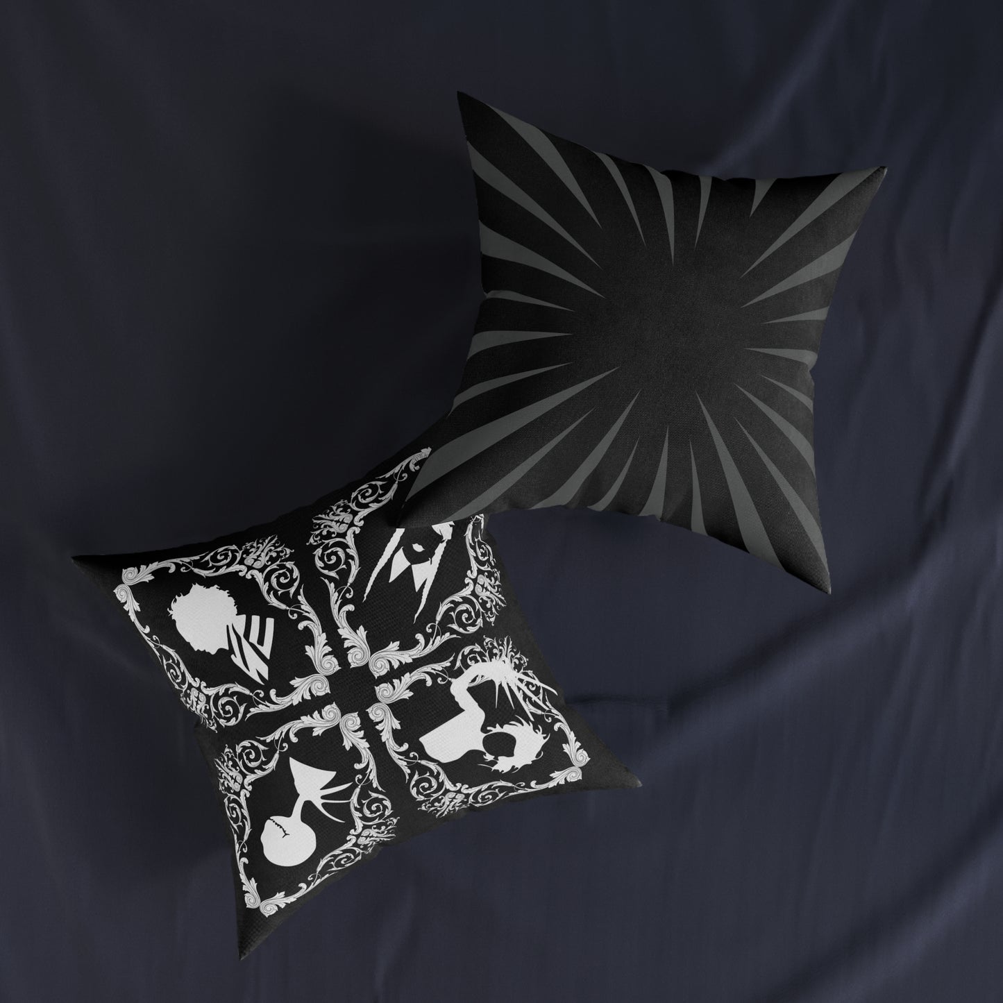 Square Pillow - Gothic Dreams Double-Sided Cushion