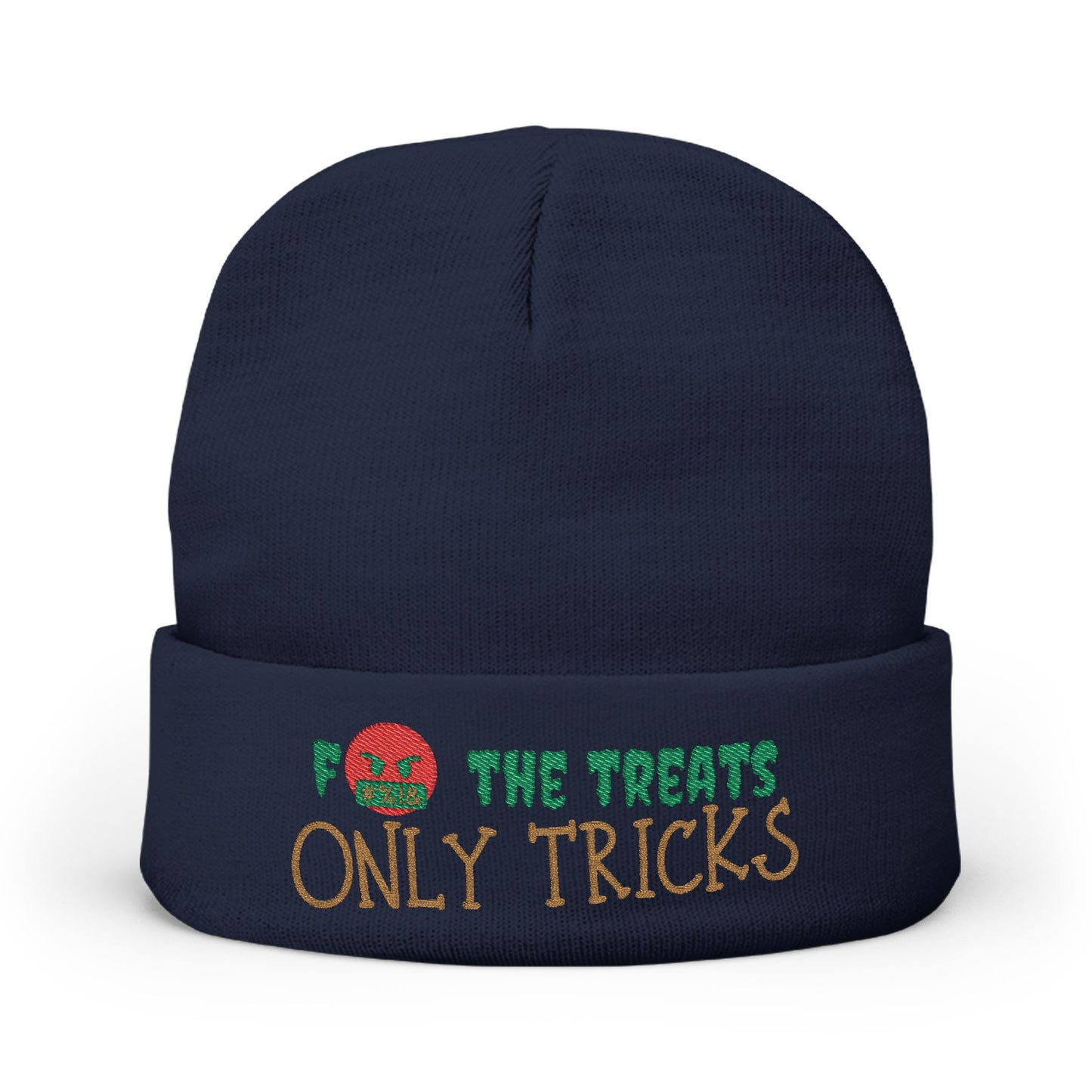 Only Tricks Beanie Hat - Nightmares Holiday | Winter Accessory