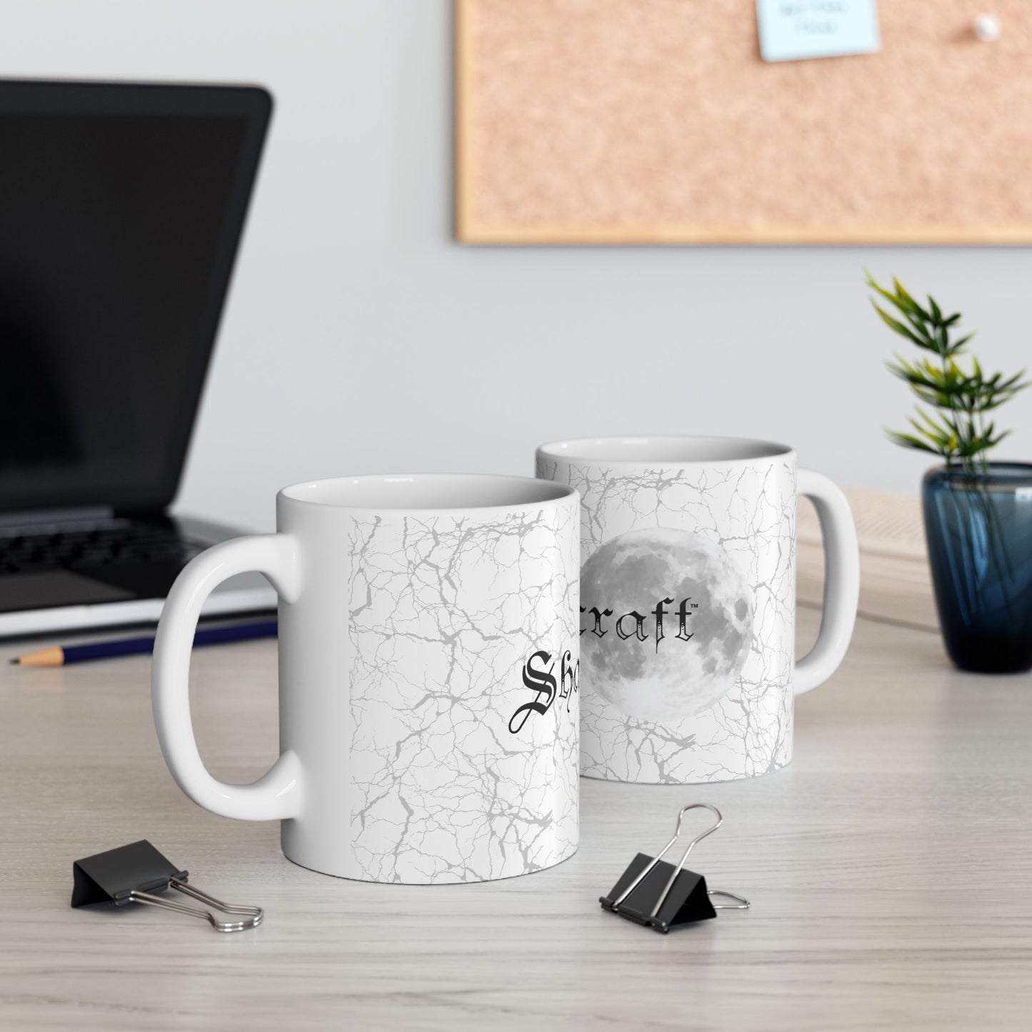 Shadowcraft Mug (White) | Ceramic Mug 11oz, 15oz