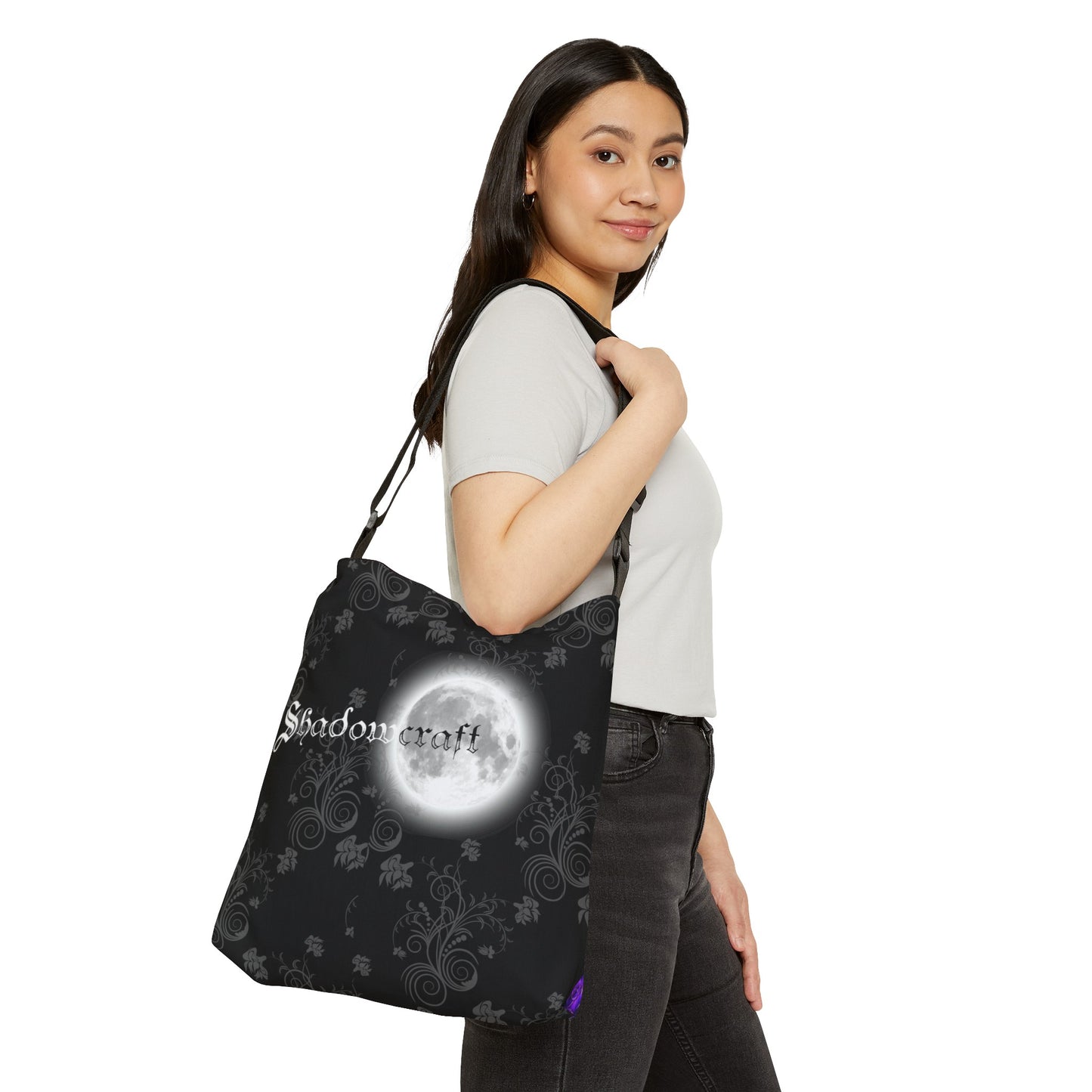 Shadowcraft | Purple | Adjustable Tote Bag