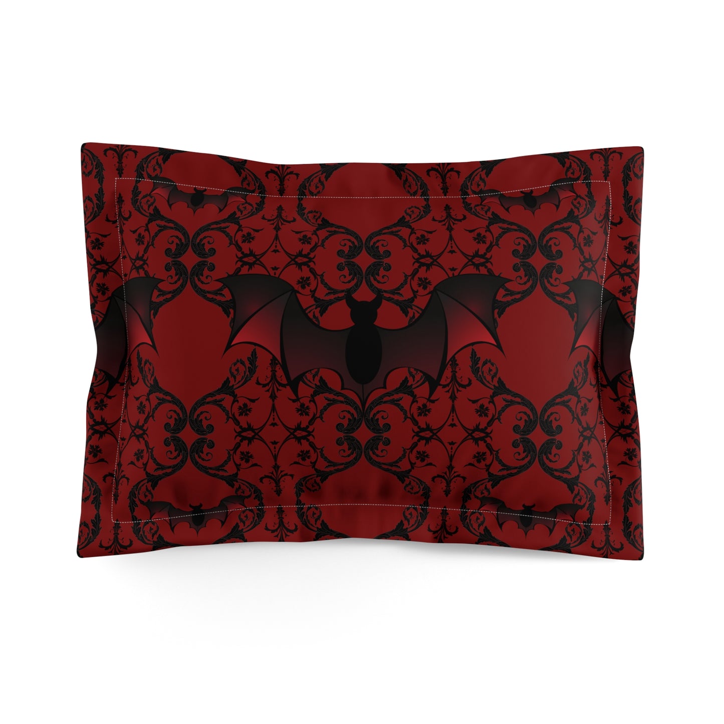 Vampire Red Pillow Sham