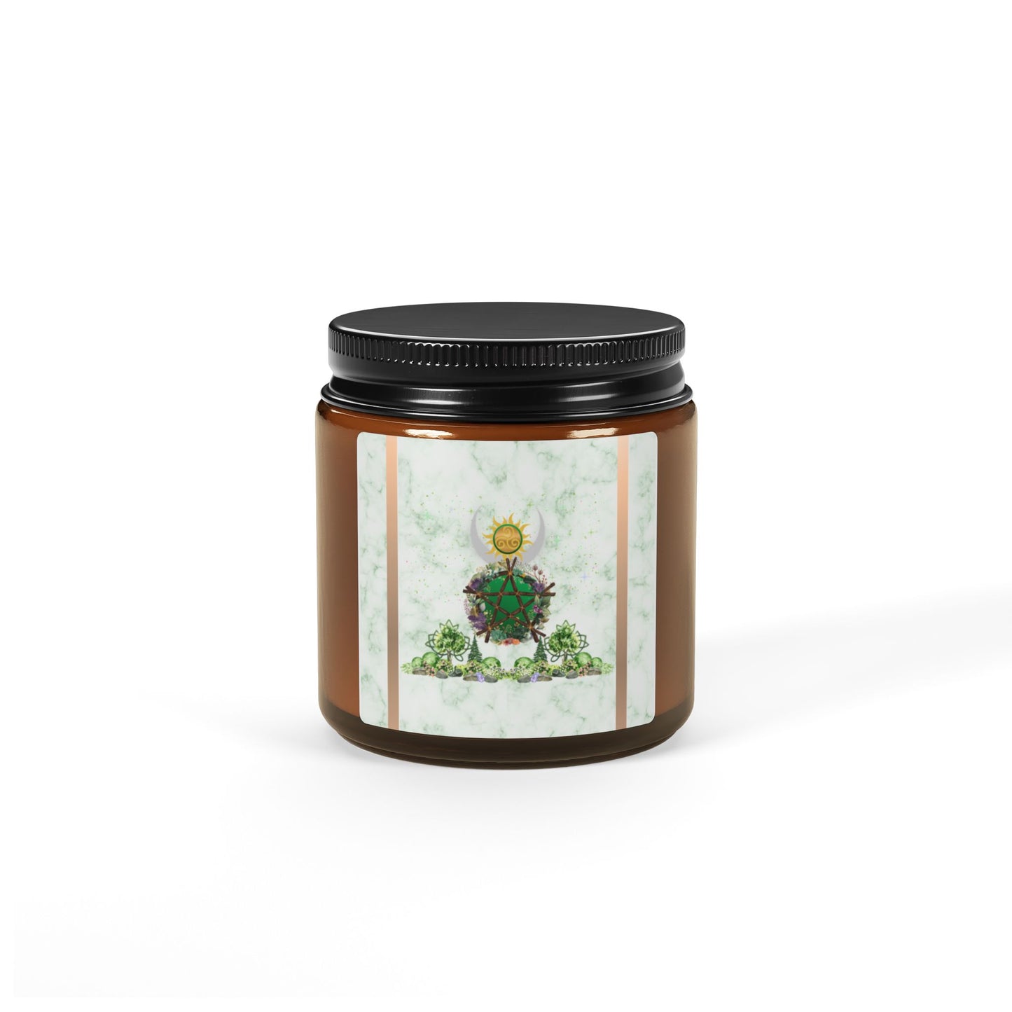 Balance | Summer Solstice | Scented Soy Candle (Amber Jar)