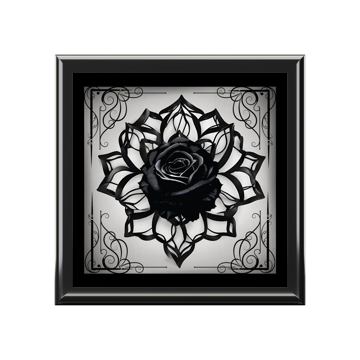 Sinister Rose Jewelry Box | Gothic Decor and Gift