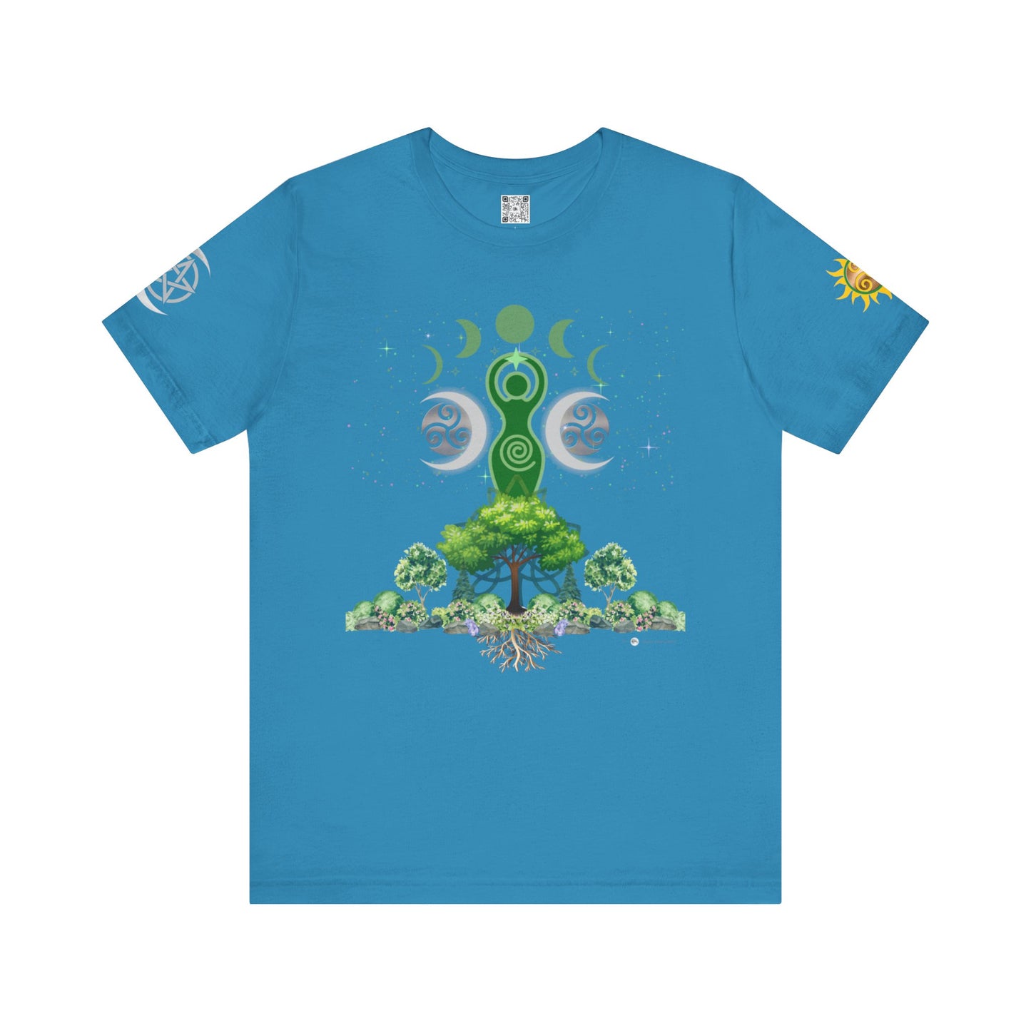 Mother Nature | Solstice Day | Unisex Jersey Tee – Embrace Nature and Energy