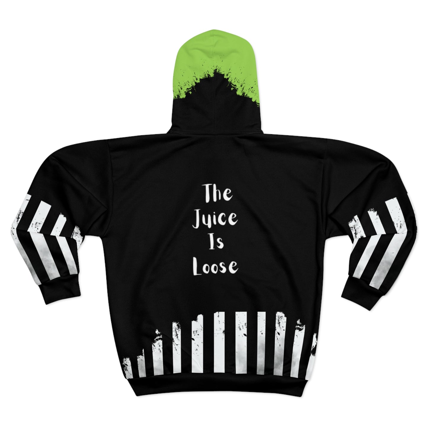 B. Juice Beetlejuice Hoodie | Never Trust The Living (Striped) | Unisex Hoodie