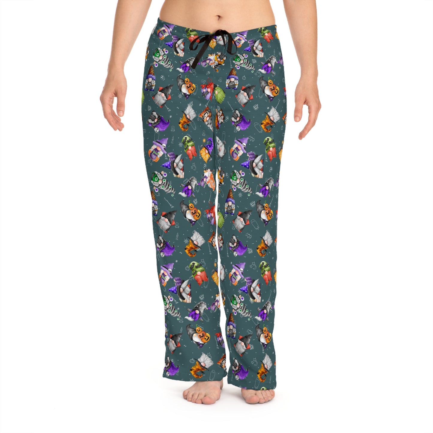 Gnome-o-ween | Women's Pajama Pants - Cozy Halloween Sleepwear