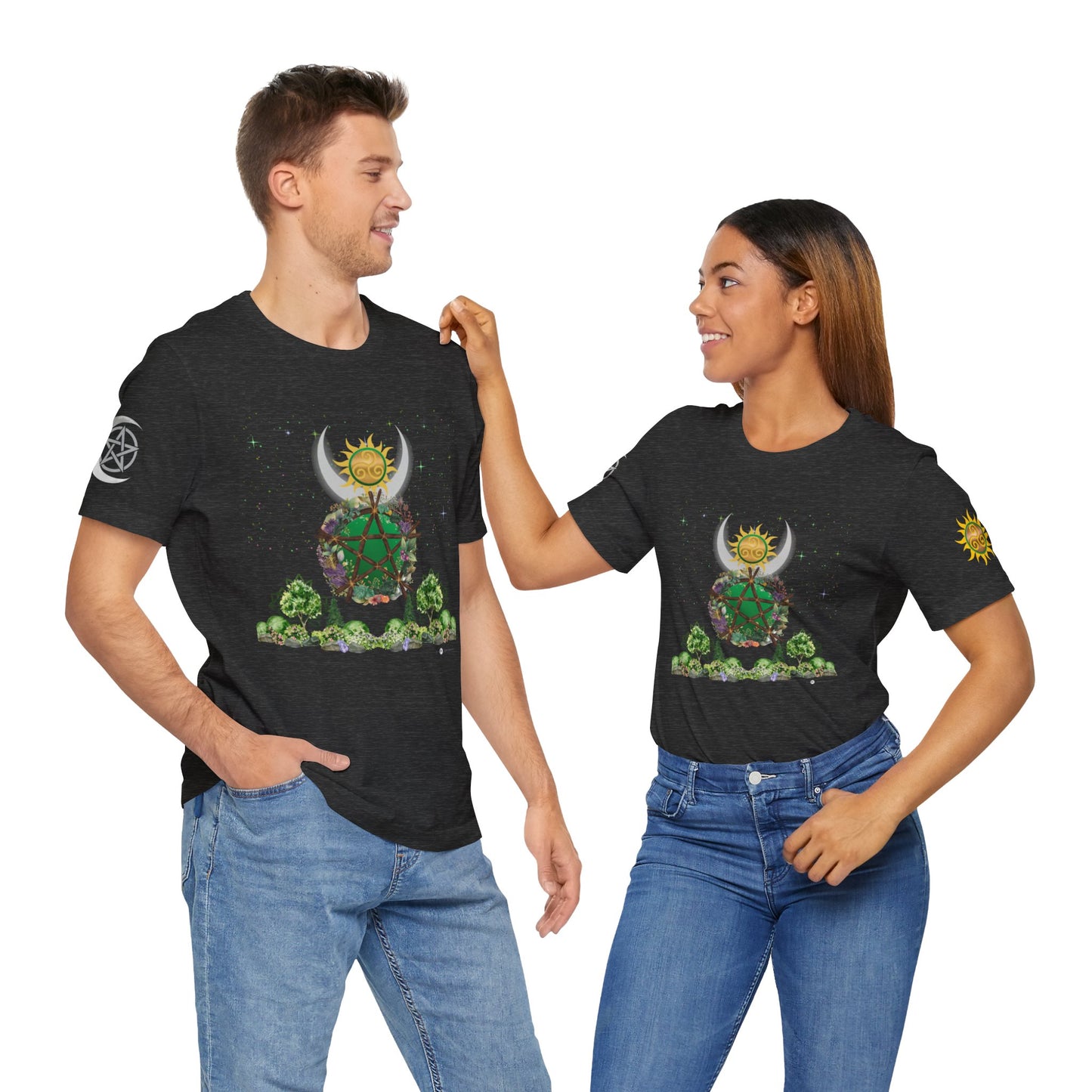 Balance | Solstice Day | Unisex Jersey Tee – Embrace Nature and Energy