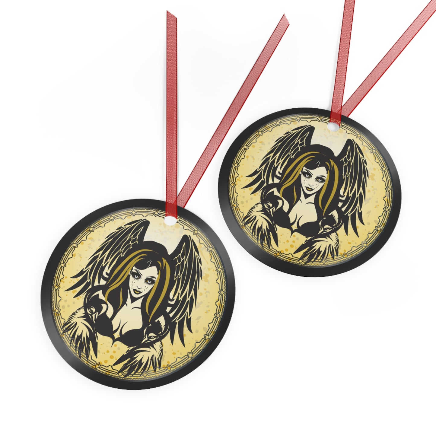 Citrine Lady | Metal Ornaments (1pc)