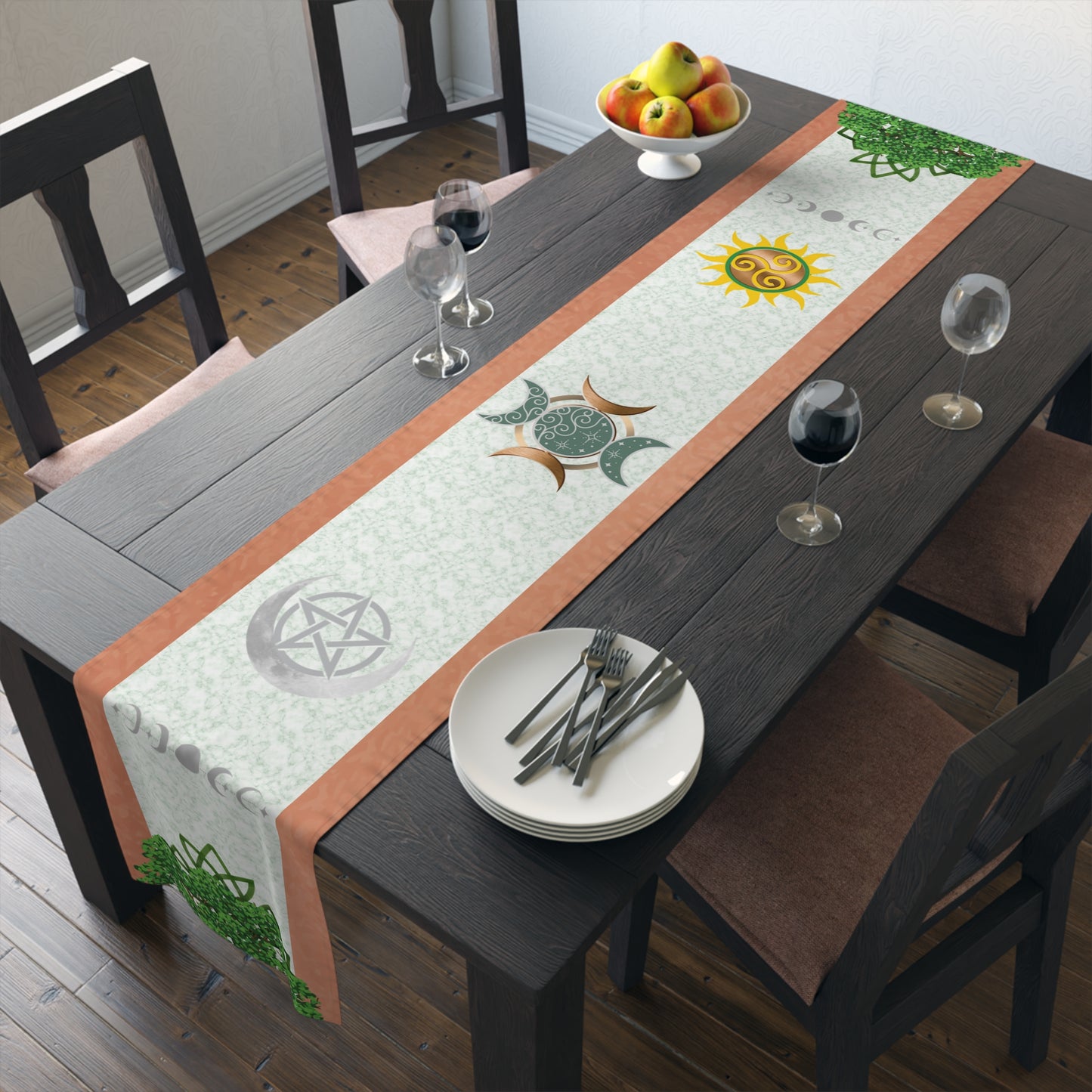 Solstice Day | Summer | Table Runner | (Poly)