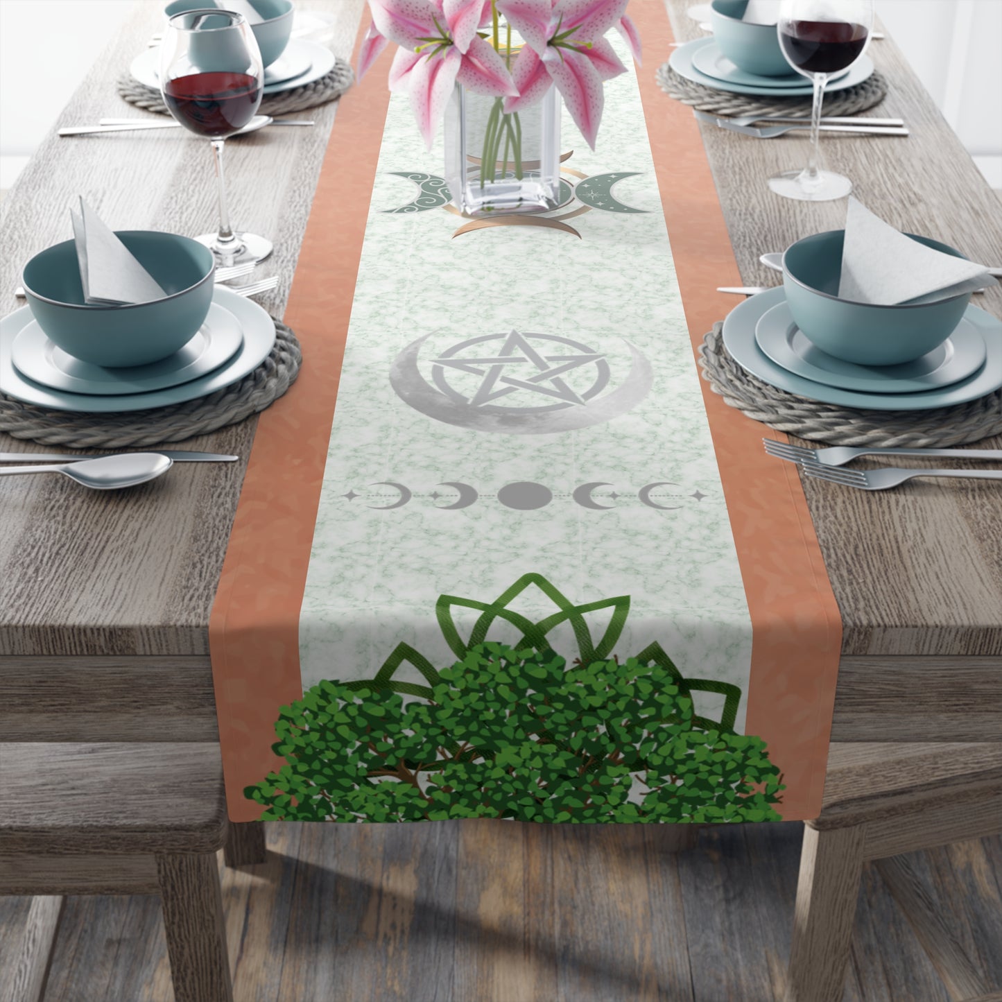 Solstice Day | Summer | Table Runner | (Poly)