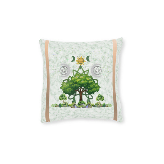Great Tree Solstice Pillow | Summer Decor Throw Pillow