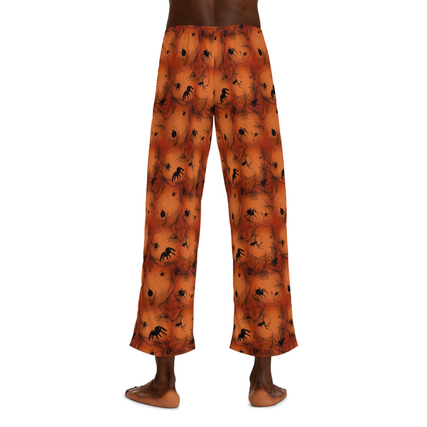 Eerie Spiders | Nightmare Holidays | Men's Pajama Pants - Cozy Halloween Sleepwear