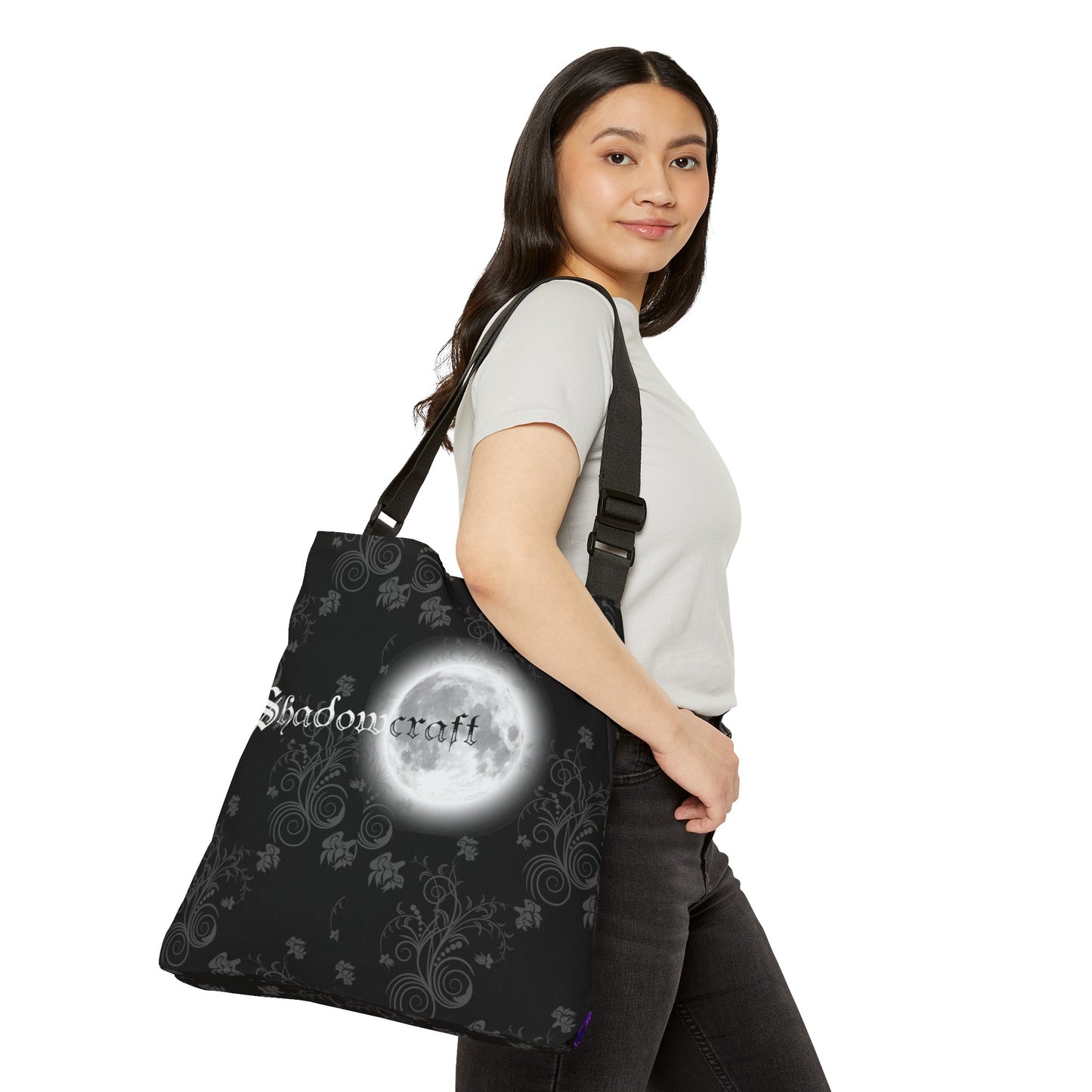 Shadowcraft | Purple | Adjustable Tote Bag