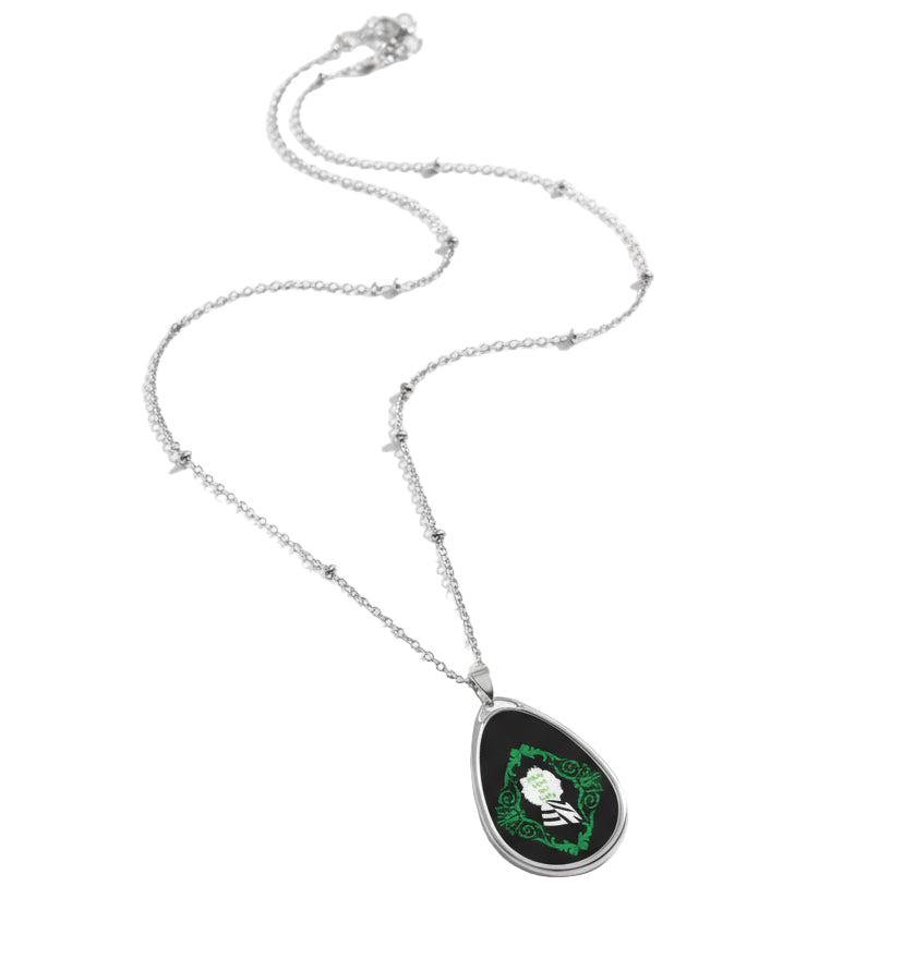 Mr. B. Juice Beetlejuice | Never / Living | Oval Necklace