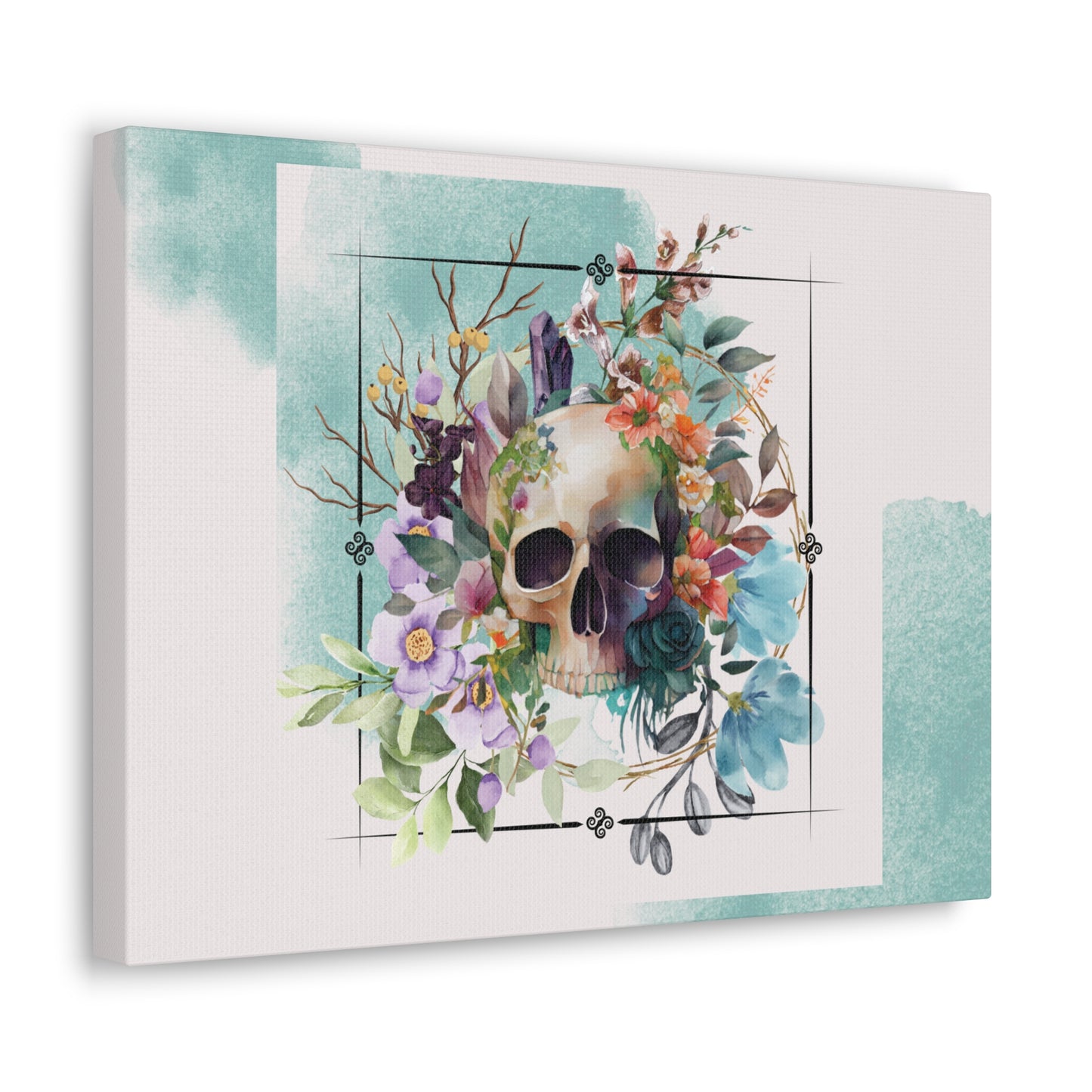Death Color - Bone | Canvas Gallery Wraps
