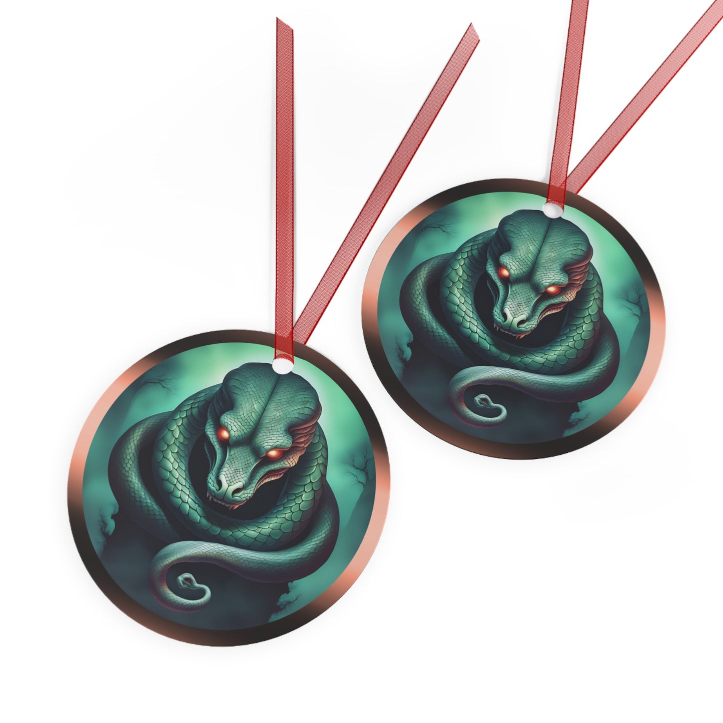 Reptilian Prince | Fantasy Series | Metal Ornaments (1pc)