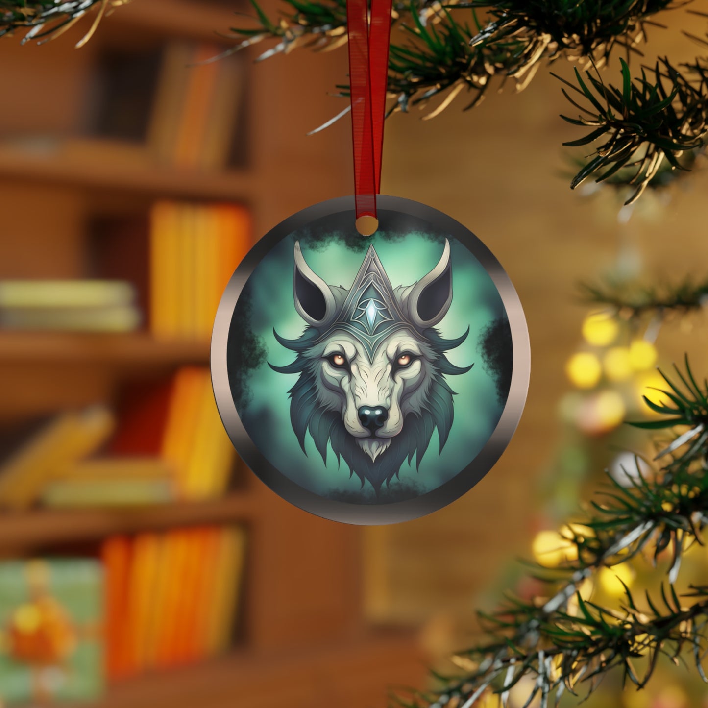 Wolf Prince | Fantasy Series | Metal Ornaments (1pc)