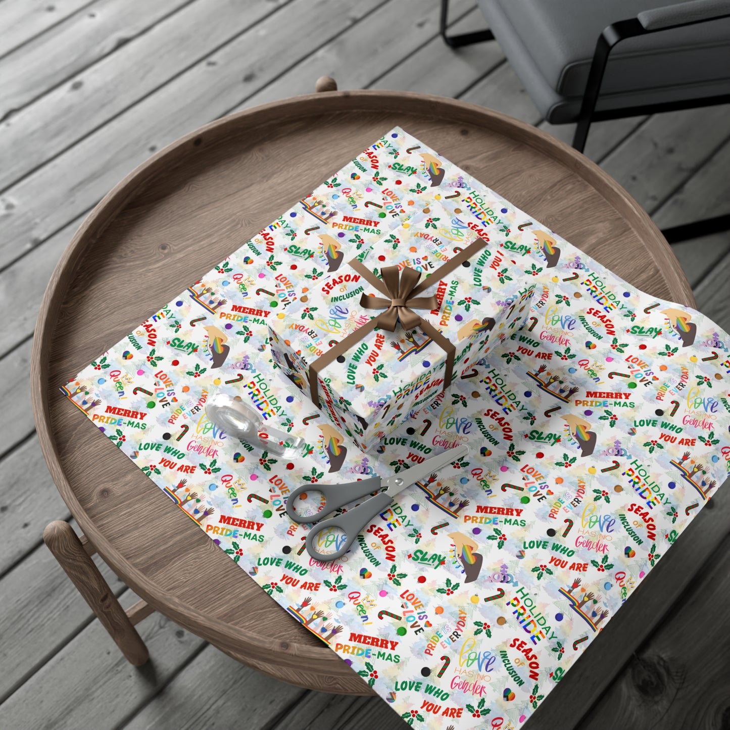 Holiday Pride | Community Pride | Gift Wrap Papers