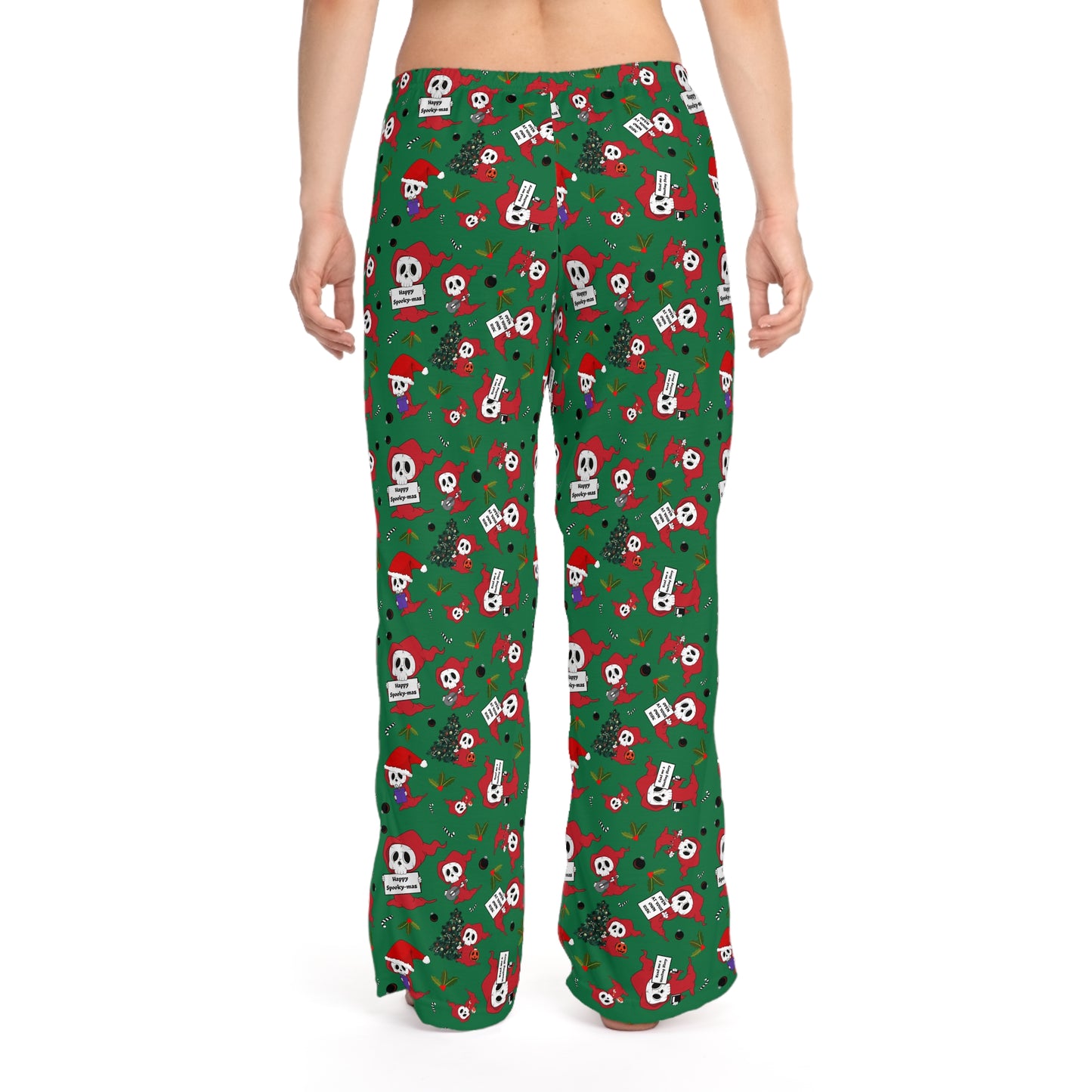 Spookymas Nightmare Holiday Women's Pajama Lounge Pants