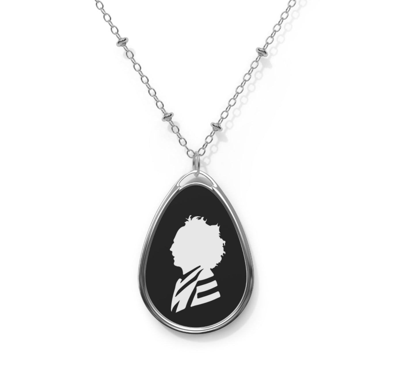 Beetlejuice  | Oval Necklace
