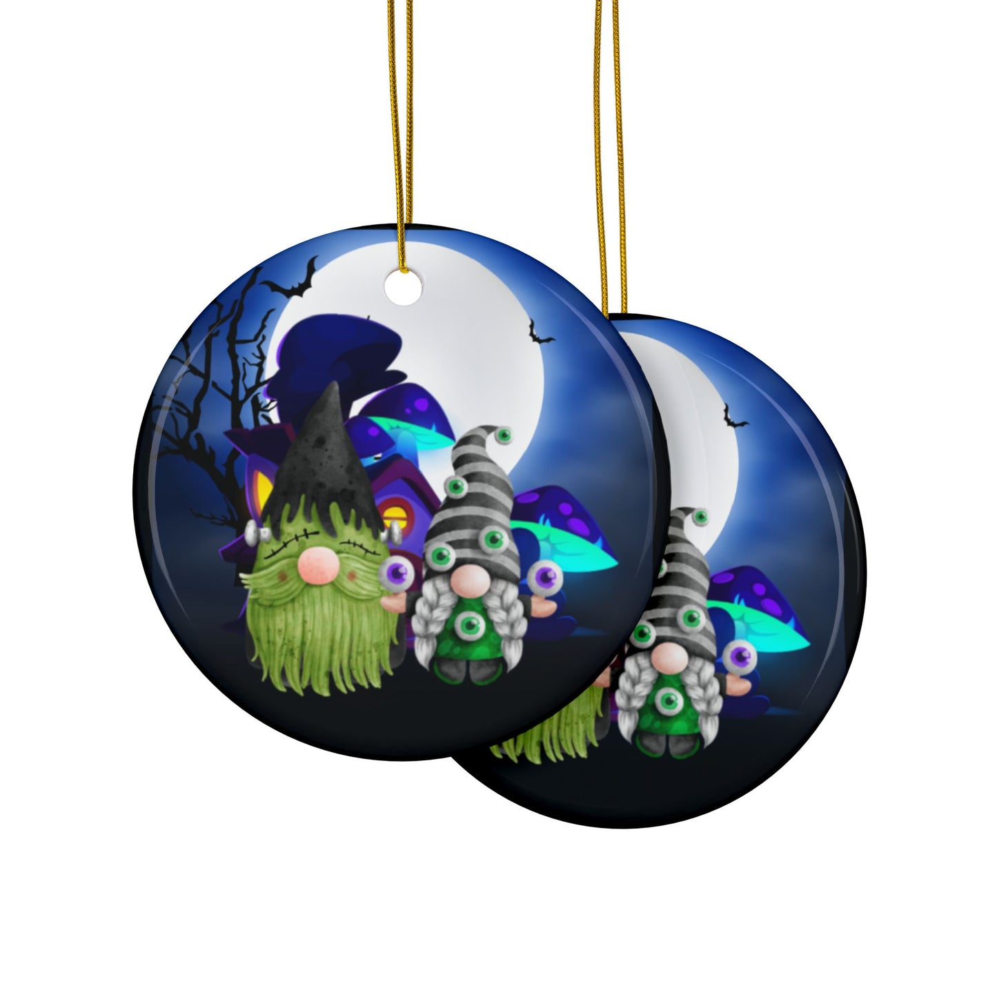 Gnome-ster Eye | Heirloom Ceramic Ornaments (1pc, 3pcs, 5pcs, 10pcs)
