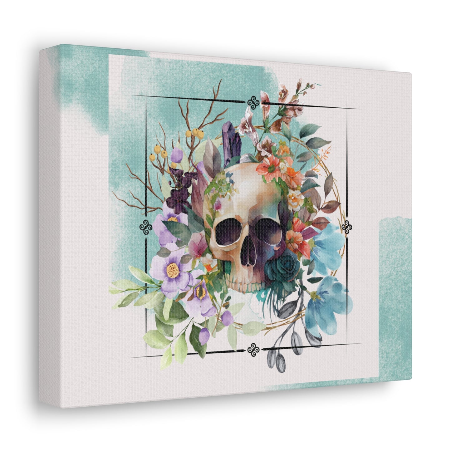 Death Color - Bone | Canvas Gallery Wraps