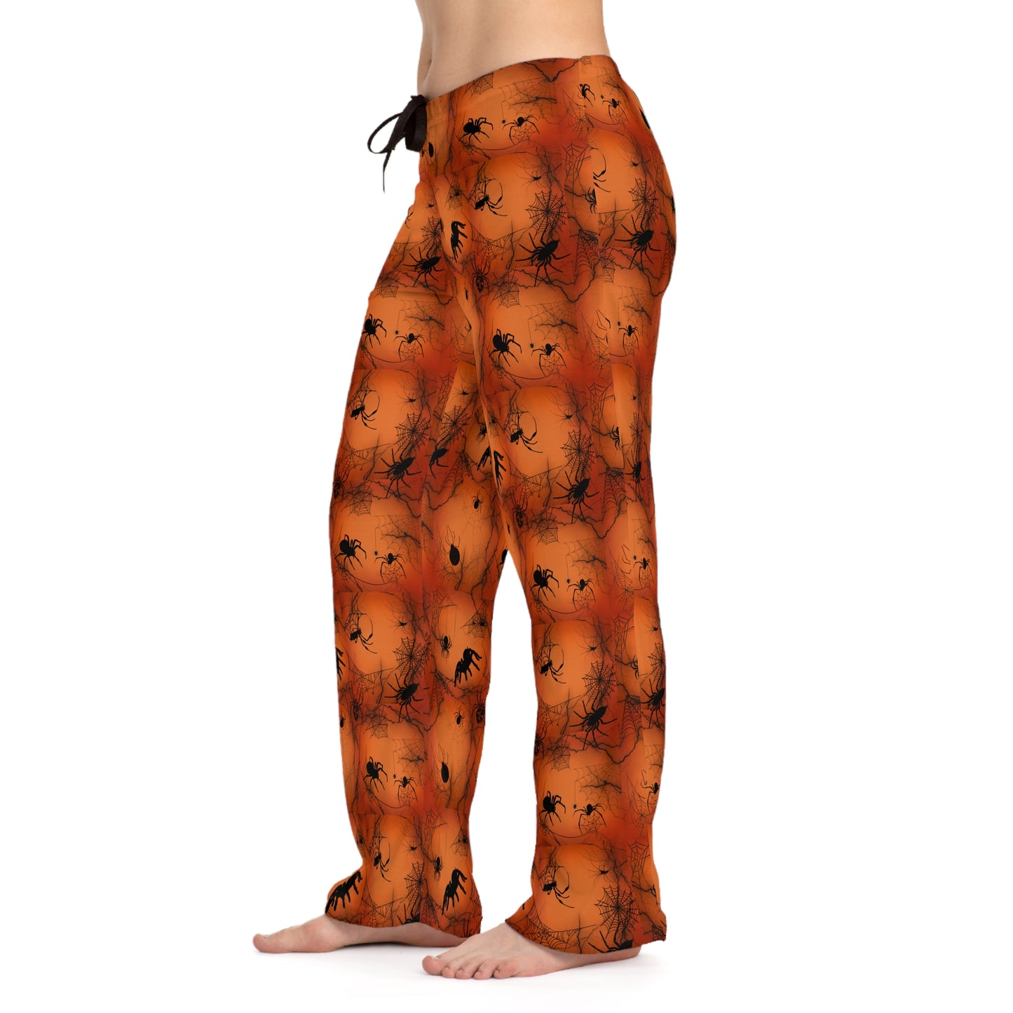 Eerie Spiders | Nightmare Holidays | Women's Pajama Pants - Cozy Halloween Sleepwear