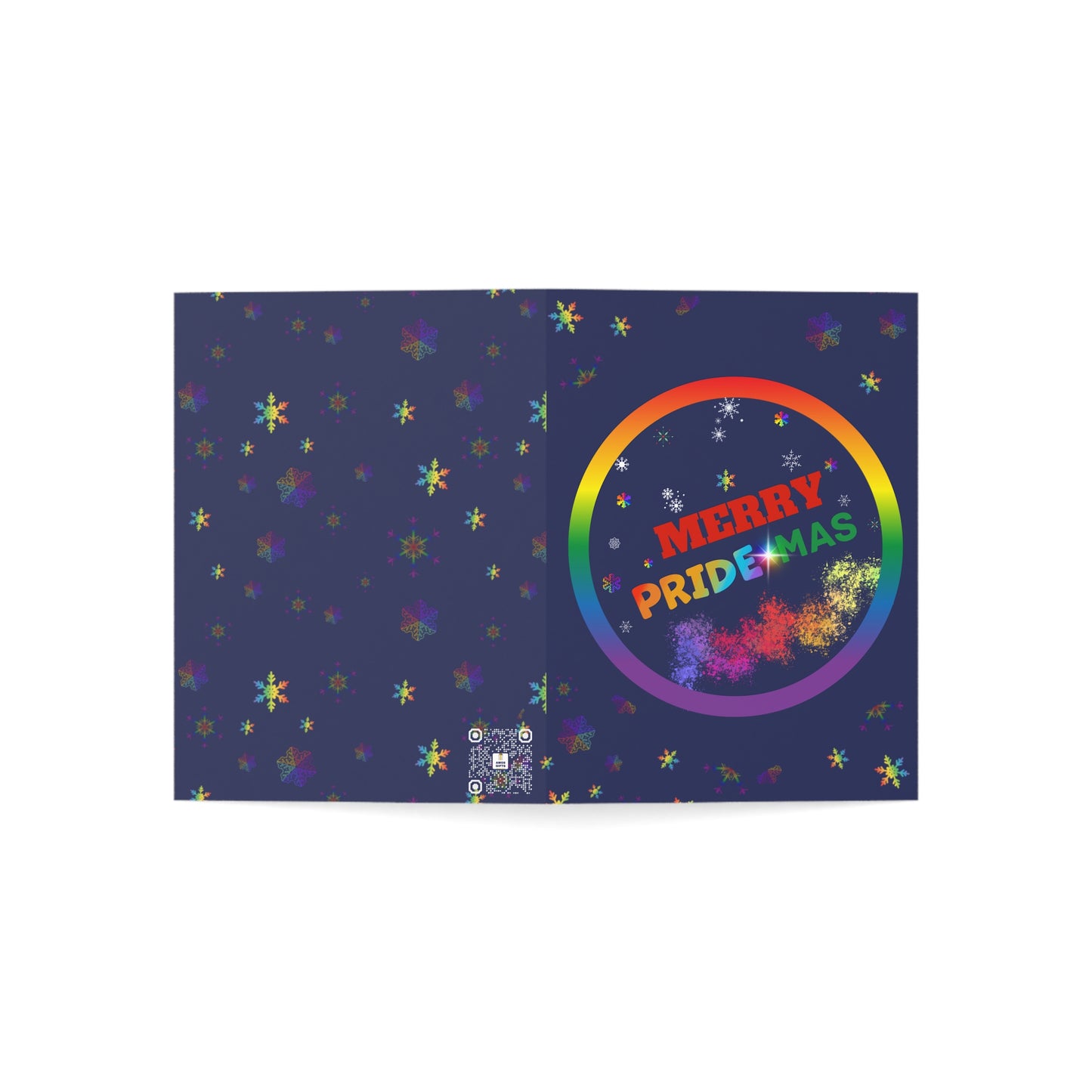 Merry Pride-mas Greeting Cards (1 & 10pc)