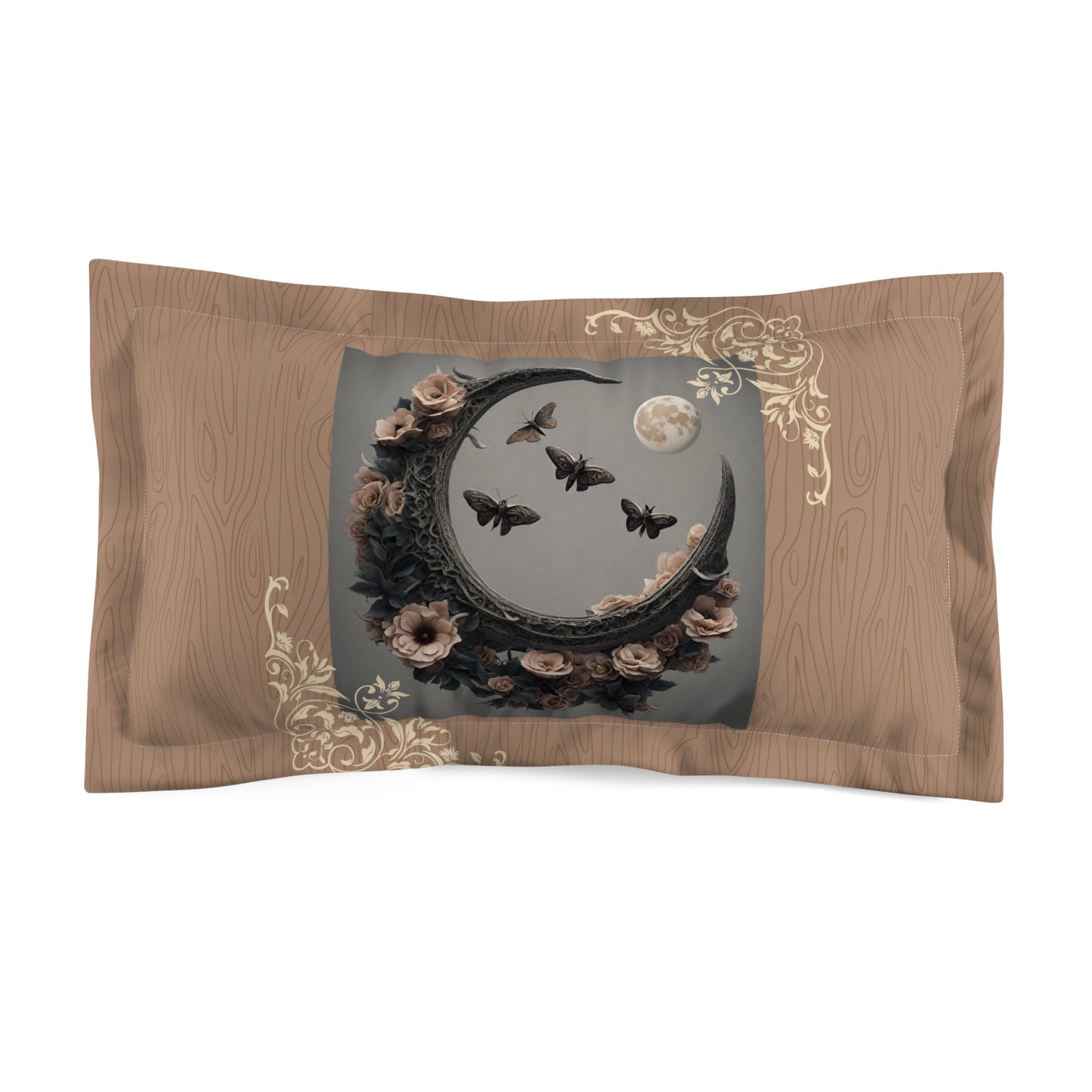 Blooming Crescent Pillow Sham