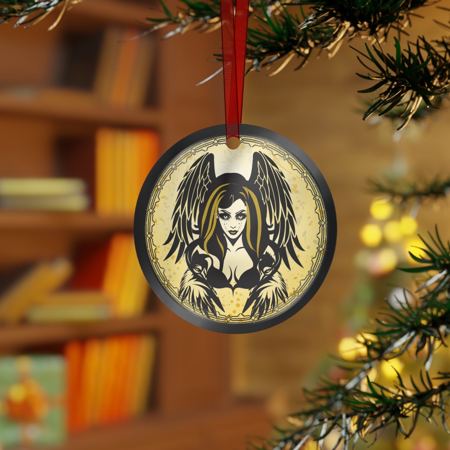 Citrine Lady | Metal Ornaments (1pc)