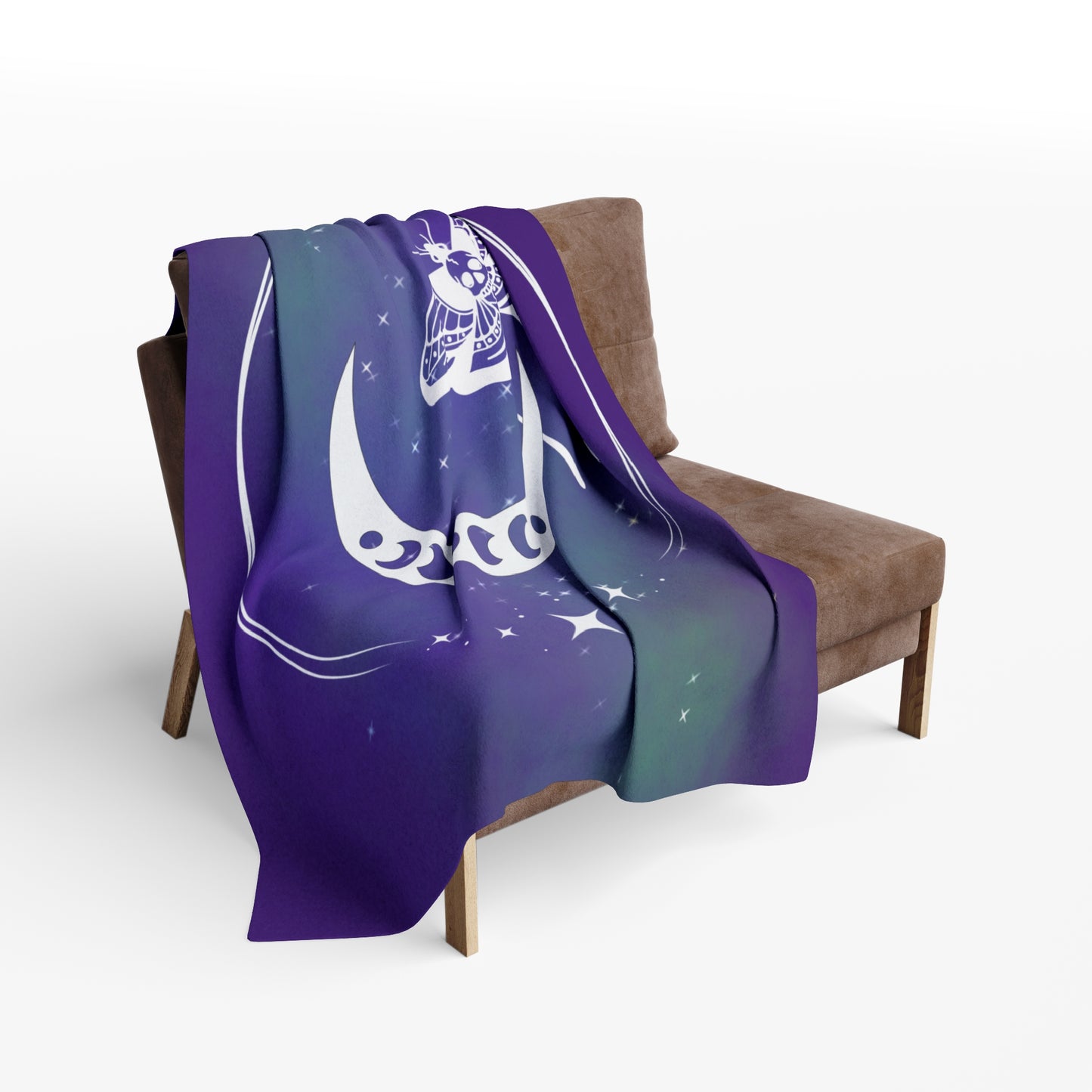 Wicked Lunar Moth | Microfiber Blanket