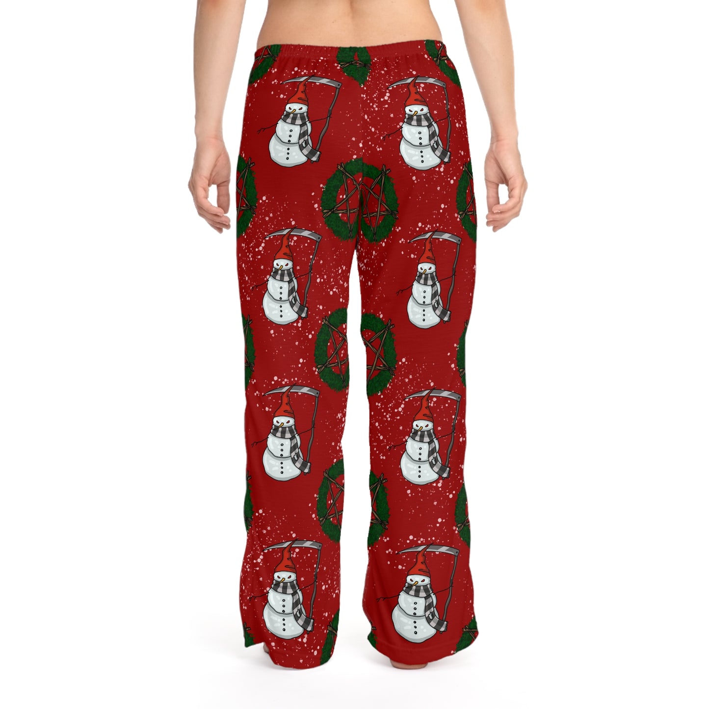 Grim Snowman | Nightmare Holidays | Women's Pajama Pants