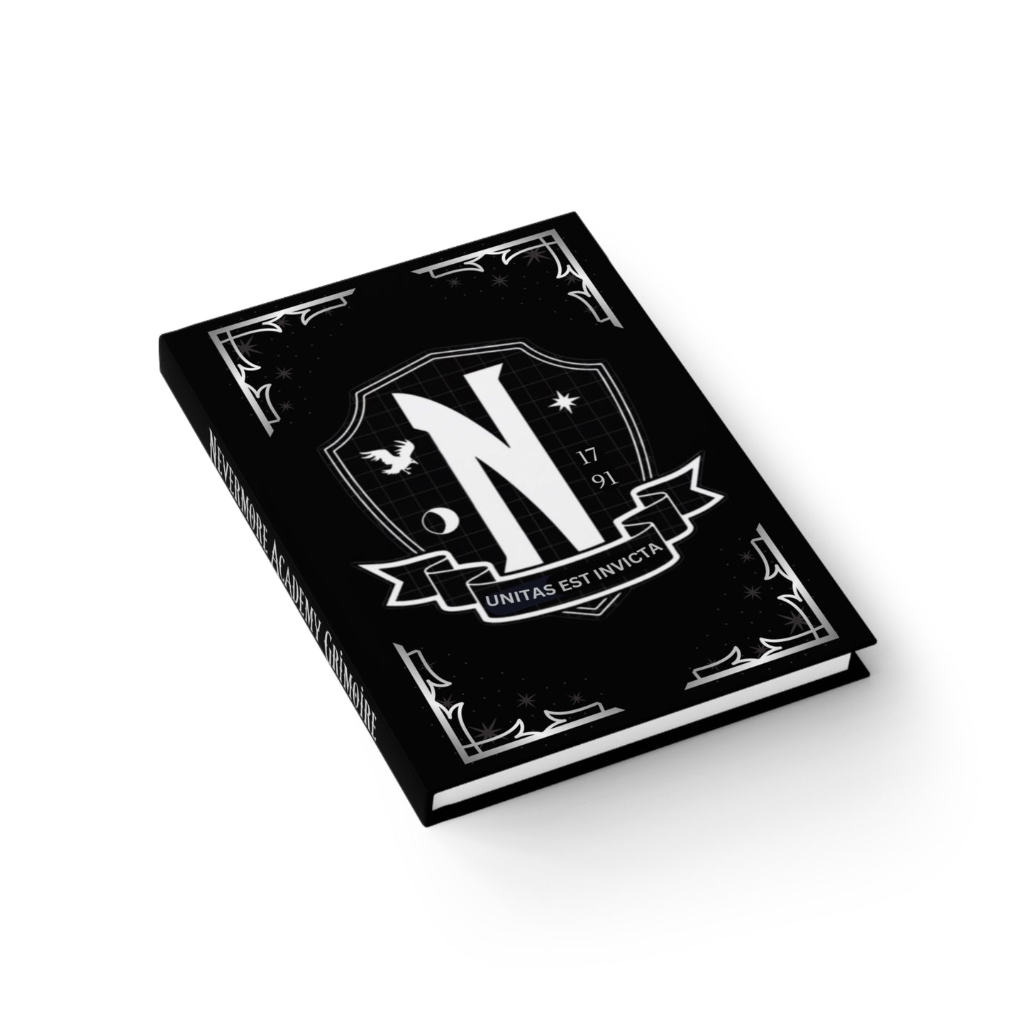 Nevermore Grimoire | Wednesday Edition | Notebook Journal | Hardcover Edition