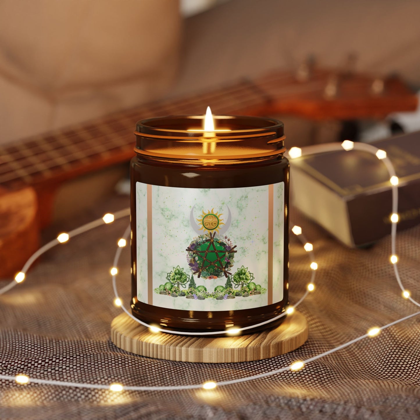 Balance | Summer Solstice | Scented Soy Candle (Amber Jar)