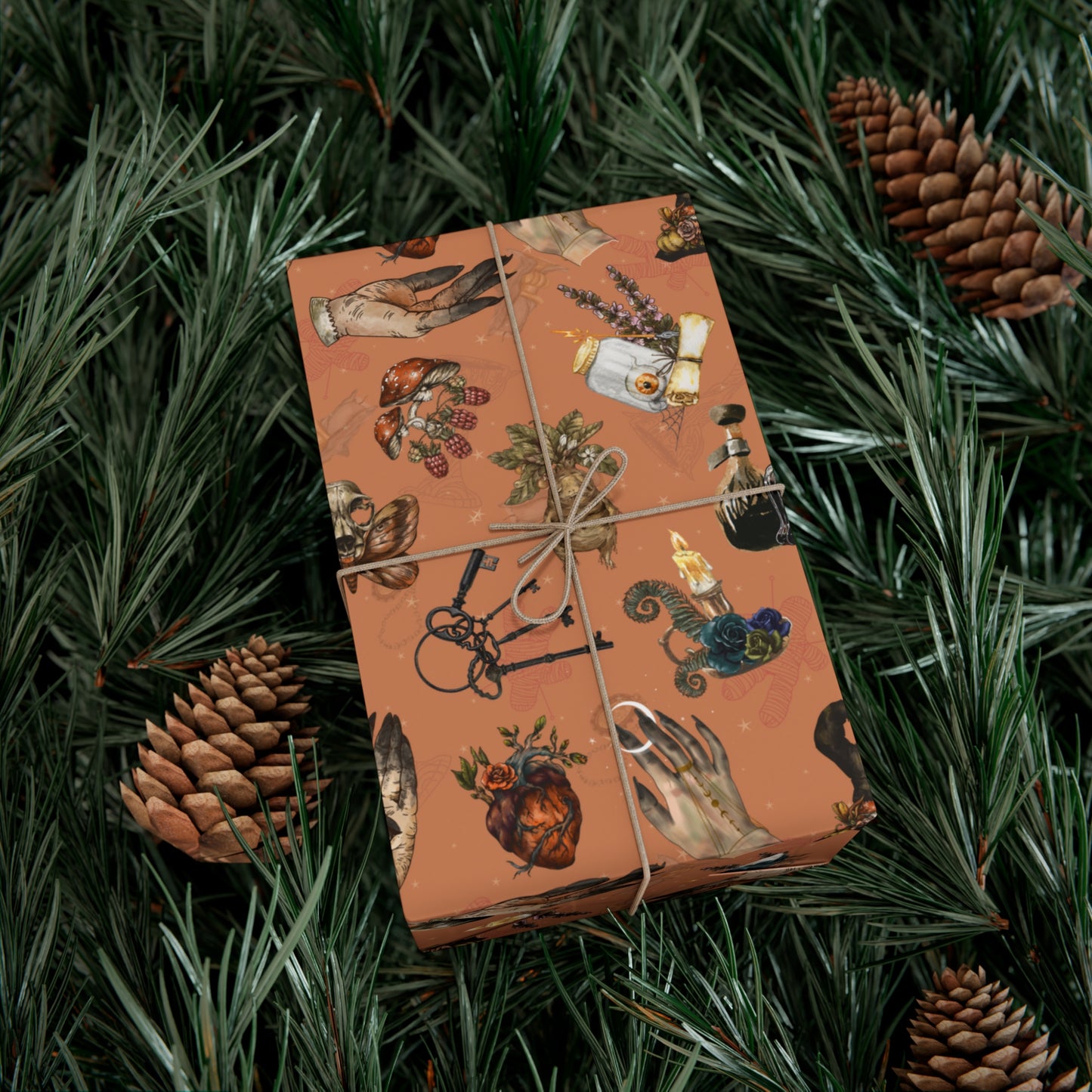 Curiosities | Gift Wrap Papers | Witchy Oddities and Wonders