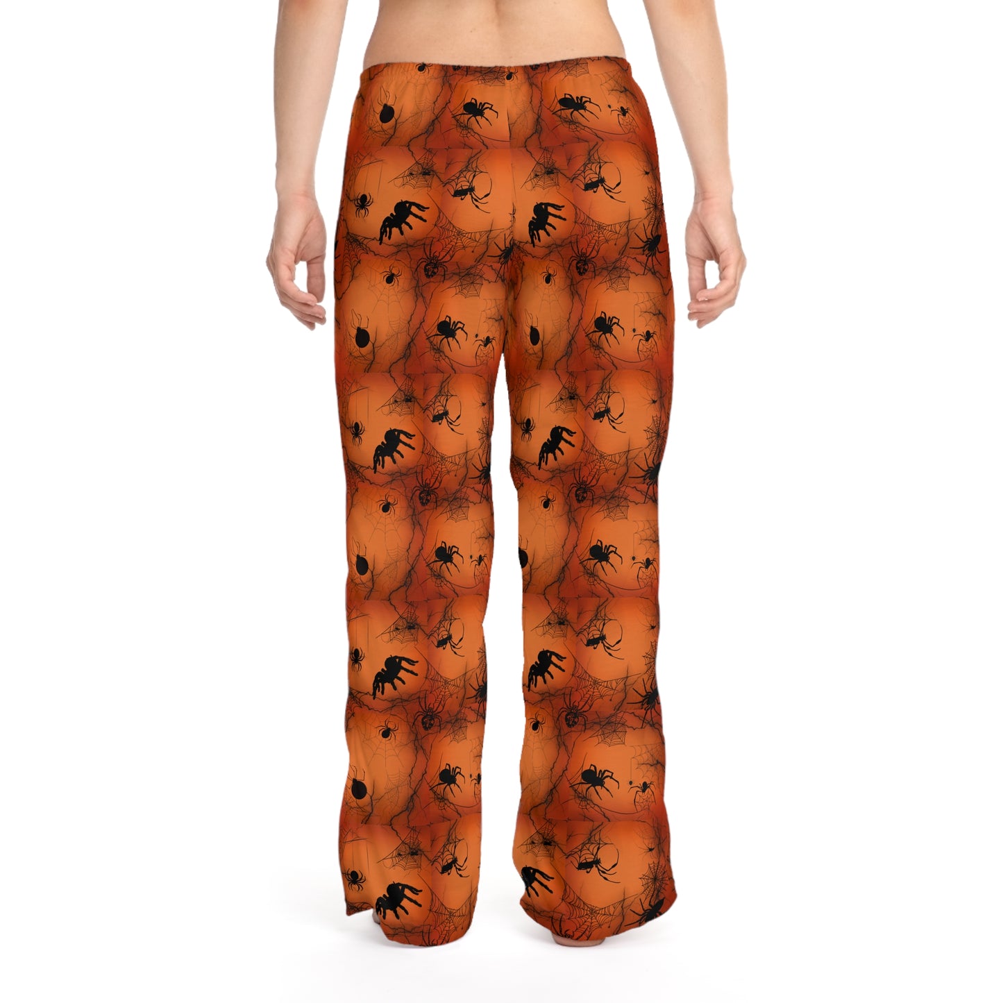 Eerie Spiders | Nightmare Holidays | Women's Pajama Pants - Cozy Halloween Sleepwear