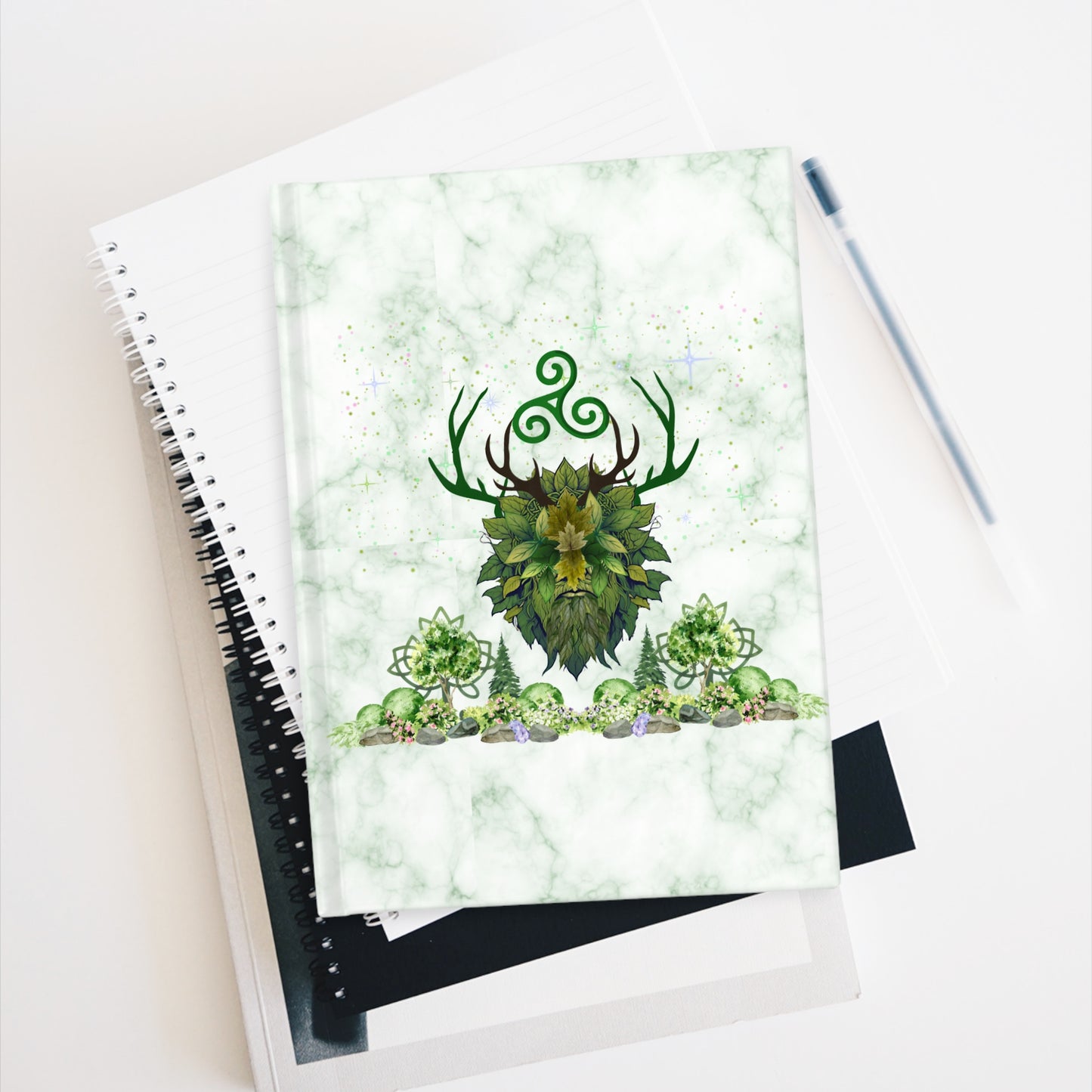 Green Man | Summer Solstice Journal | Hardcover Edition