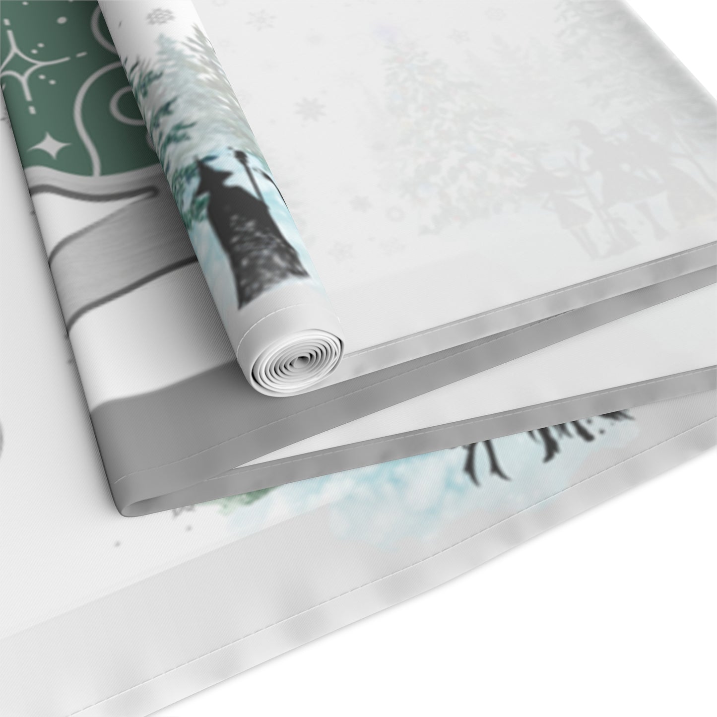 Solstice Night | Winter | Table Runner | (Poly)