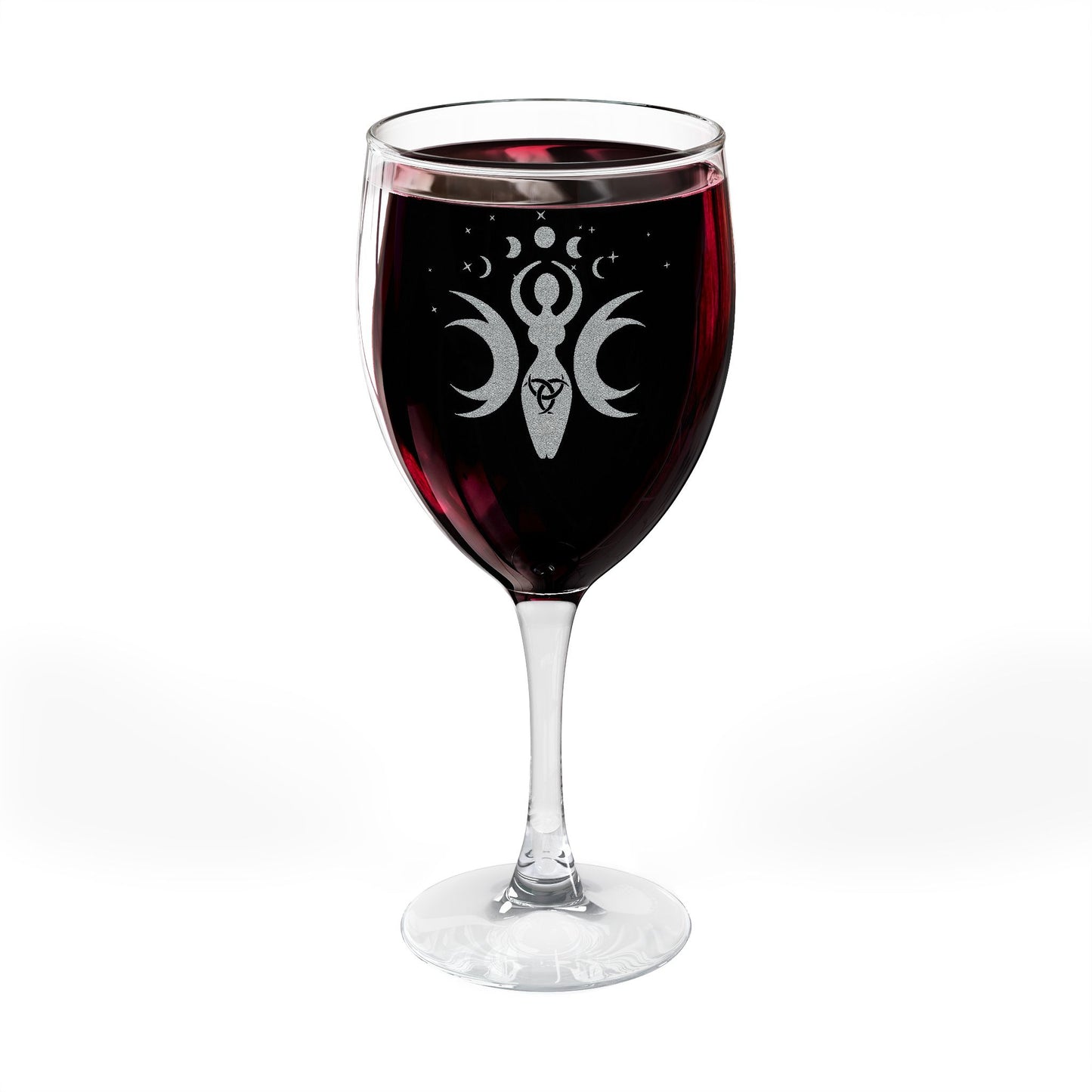 Winter Mother | Wine Glass, 10.5oz (Engraving) | Beautifully Engraved Stemware