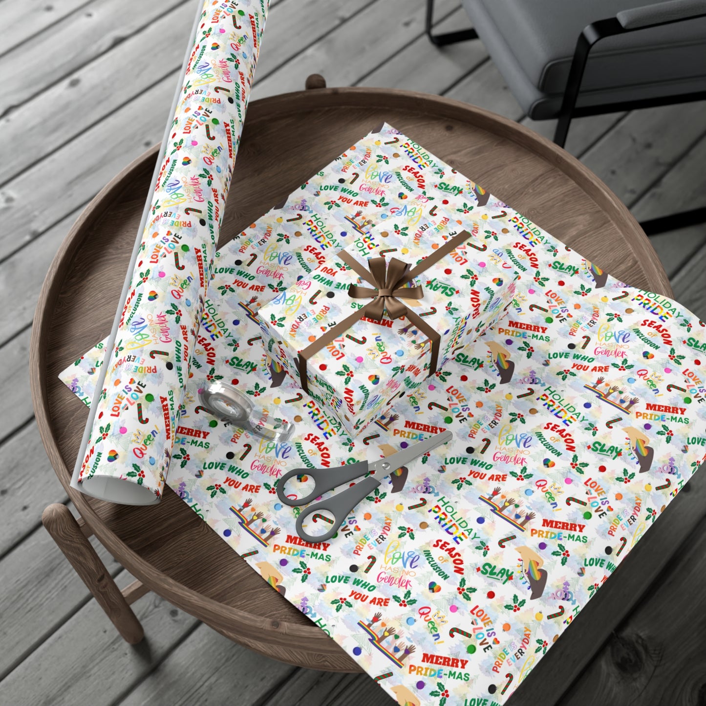 Holiday Pride | Community Pride | Gift Wrap Papers