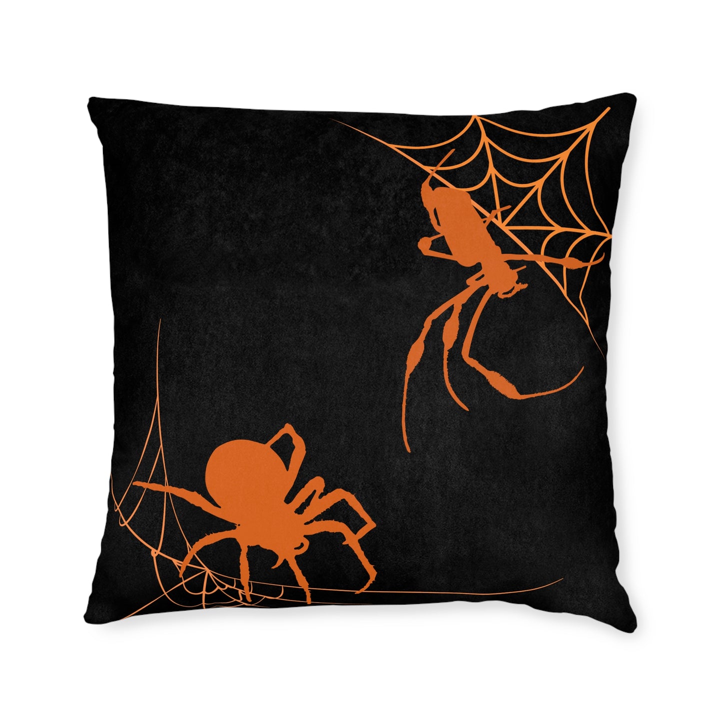 Square Pillow Eerie Spiders Arachnophobia Decorative Pillow
