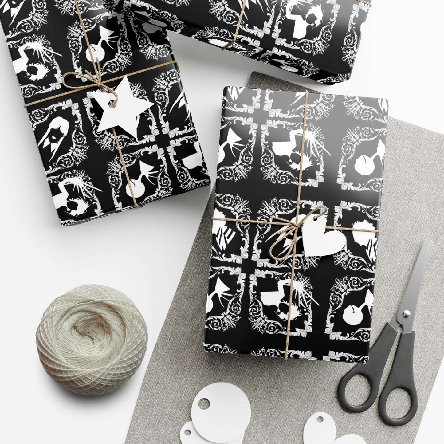 Goth Dreams | Burton Inspired | Gift Wrap Papers