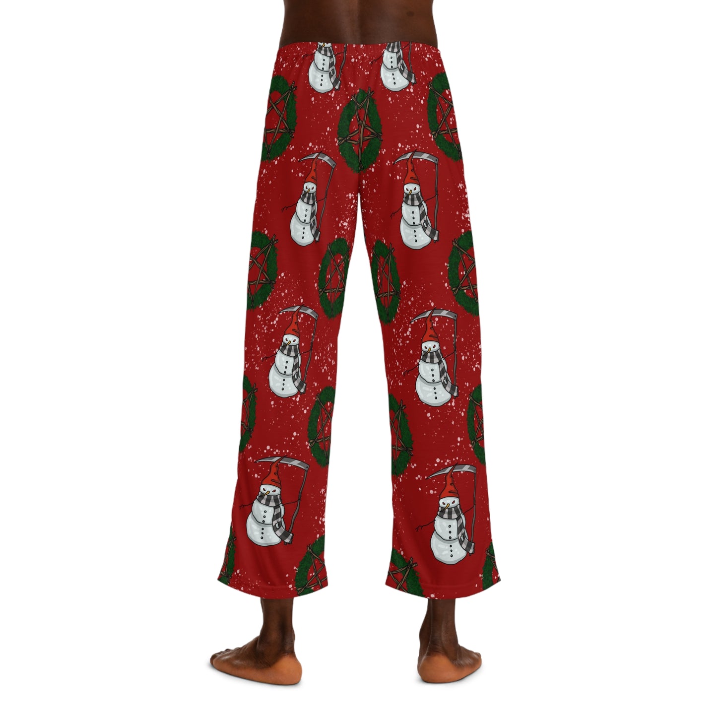 Grim Snowman | Nightmare Holiday | Men's Pajama Pants