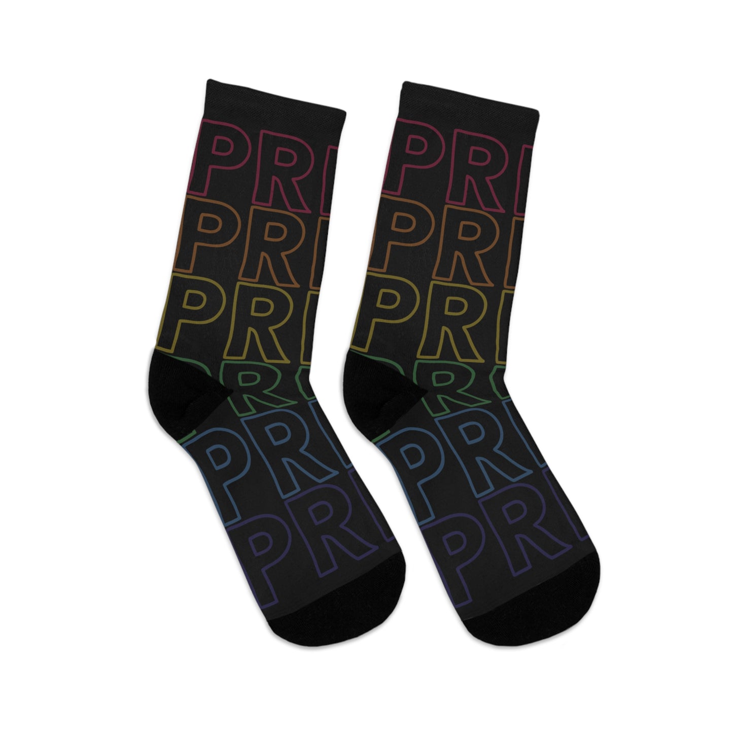 Goth Pride | Recycled Poly Socks