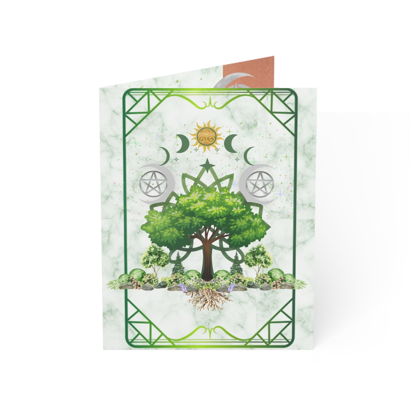 Rebirth Tree | Summer Solstice | Greeting Cards |  (1, 10 pcs)