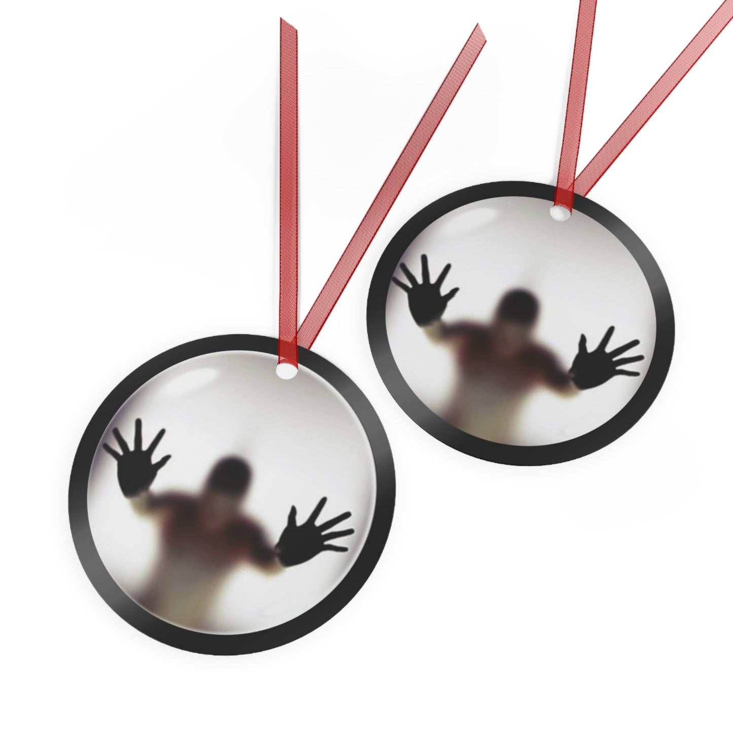 Captured, What Now! | Metal Ornaments (1pc)