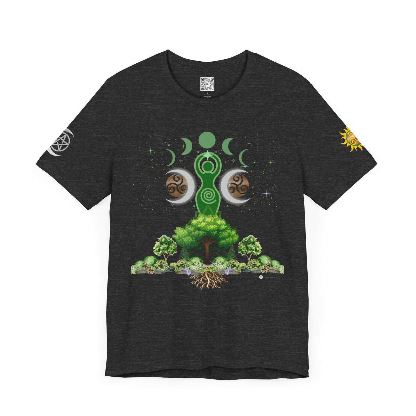Mother Nature | Solstice Day | Unisex Jersey Tee – Embrace Nature and Energy